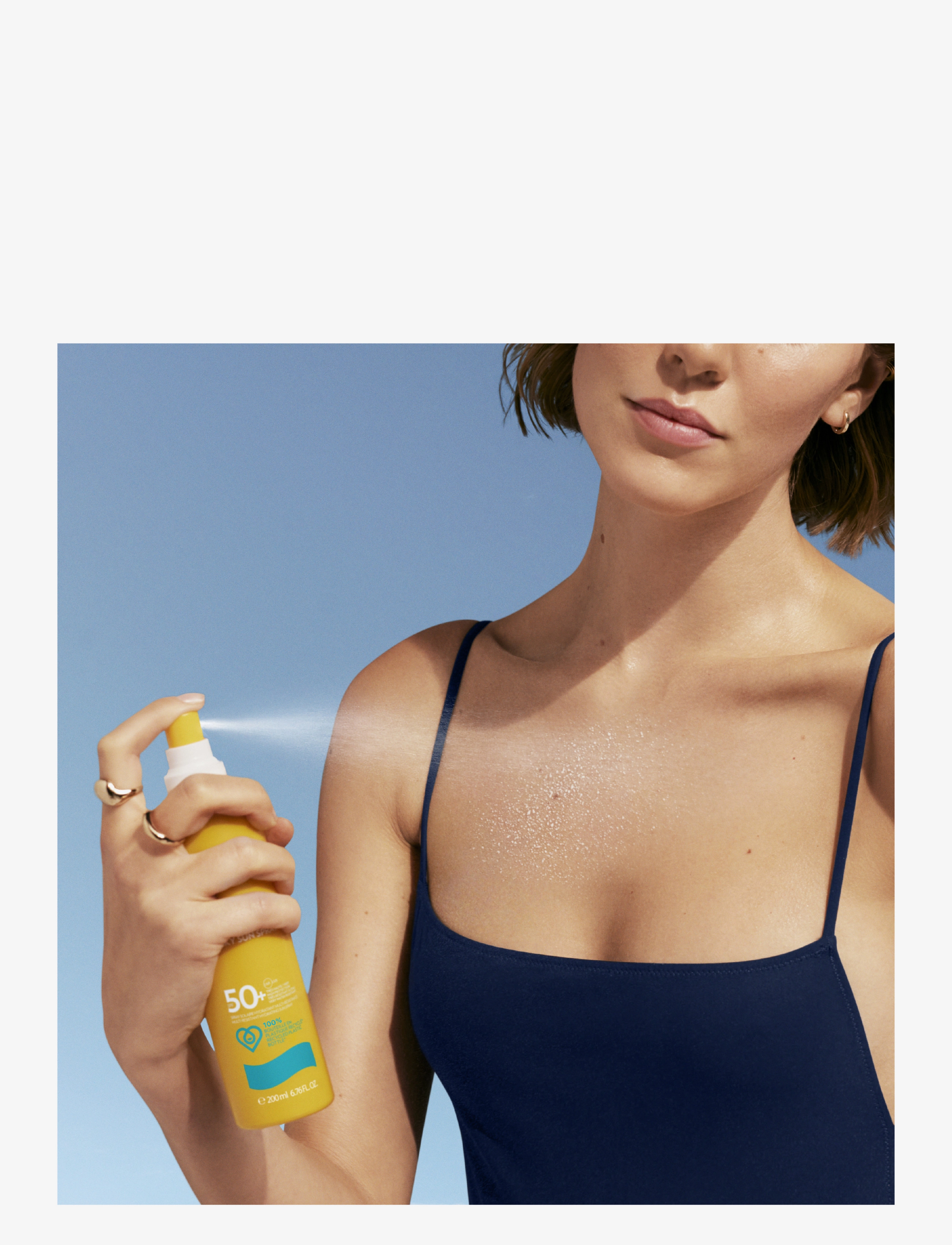 Biotherm - Biotherm Waterlover Sun Milky Spray SPF50 - för kroppen - clear - 2