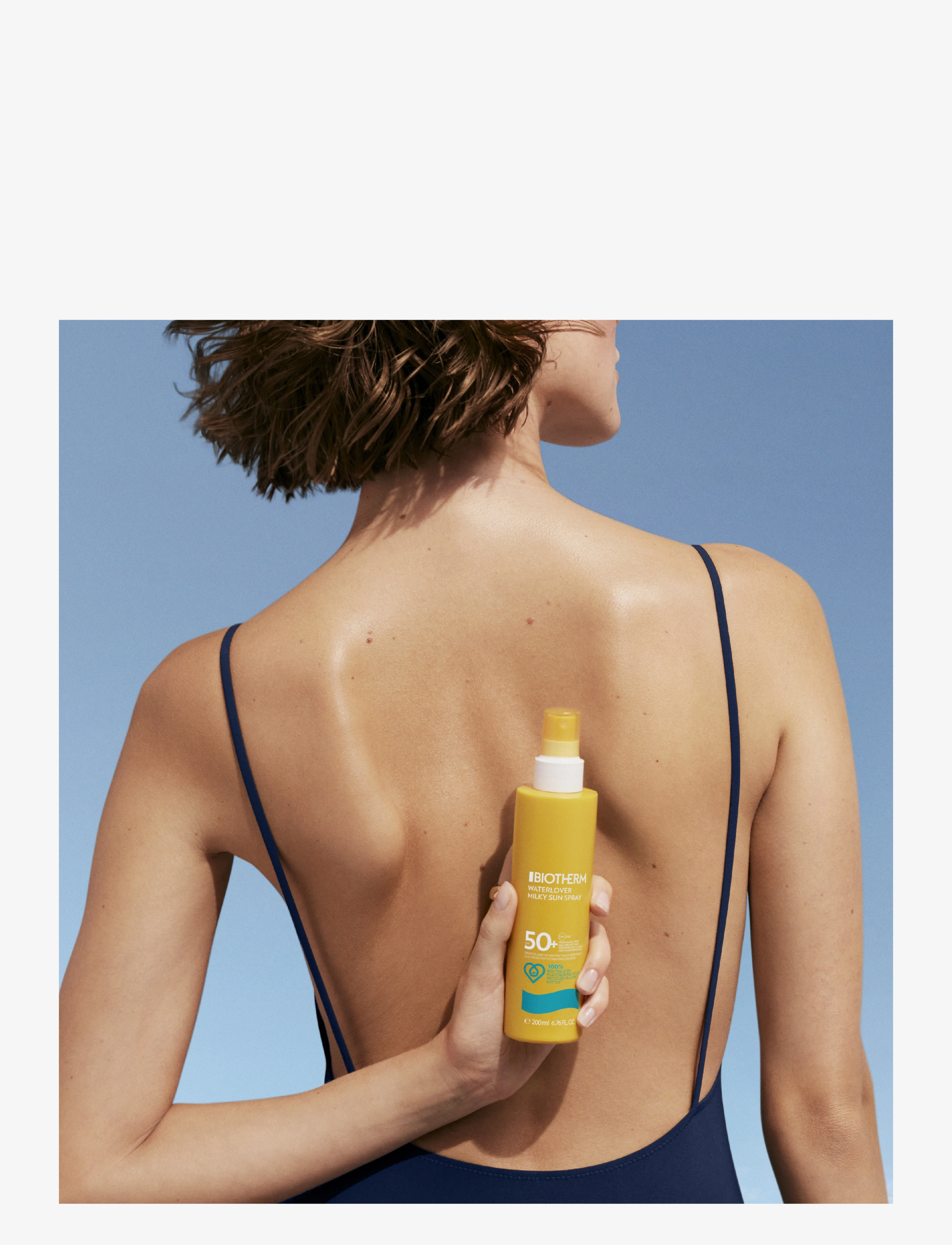 Biotherm - Biotherm Waterlover Sun Milky Spray SPF50 - för kroppen - clear - 3