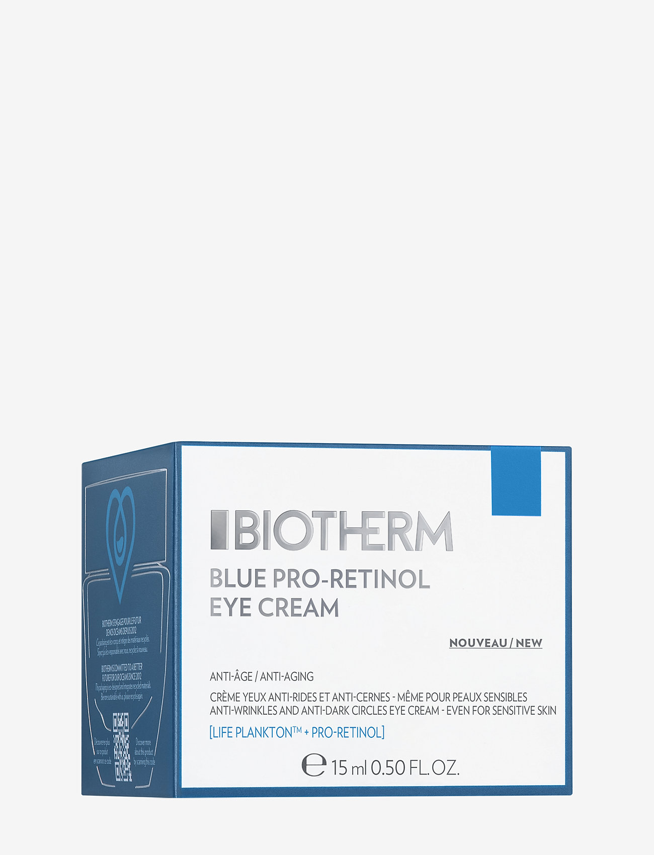 Biotherm - Biotherm Blue Pro-Retinol Moisturizing Eye Cream 15ml - Ögonkräm - clear - 2