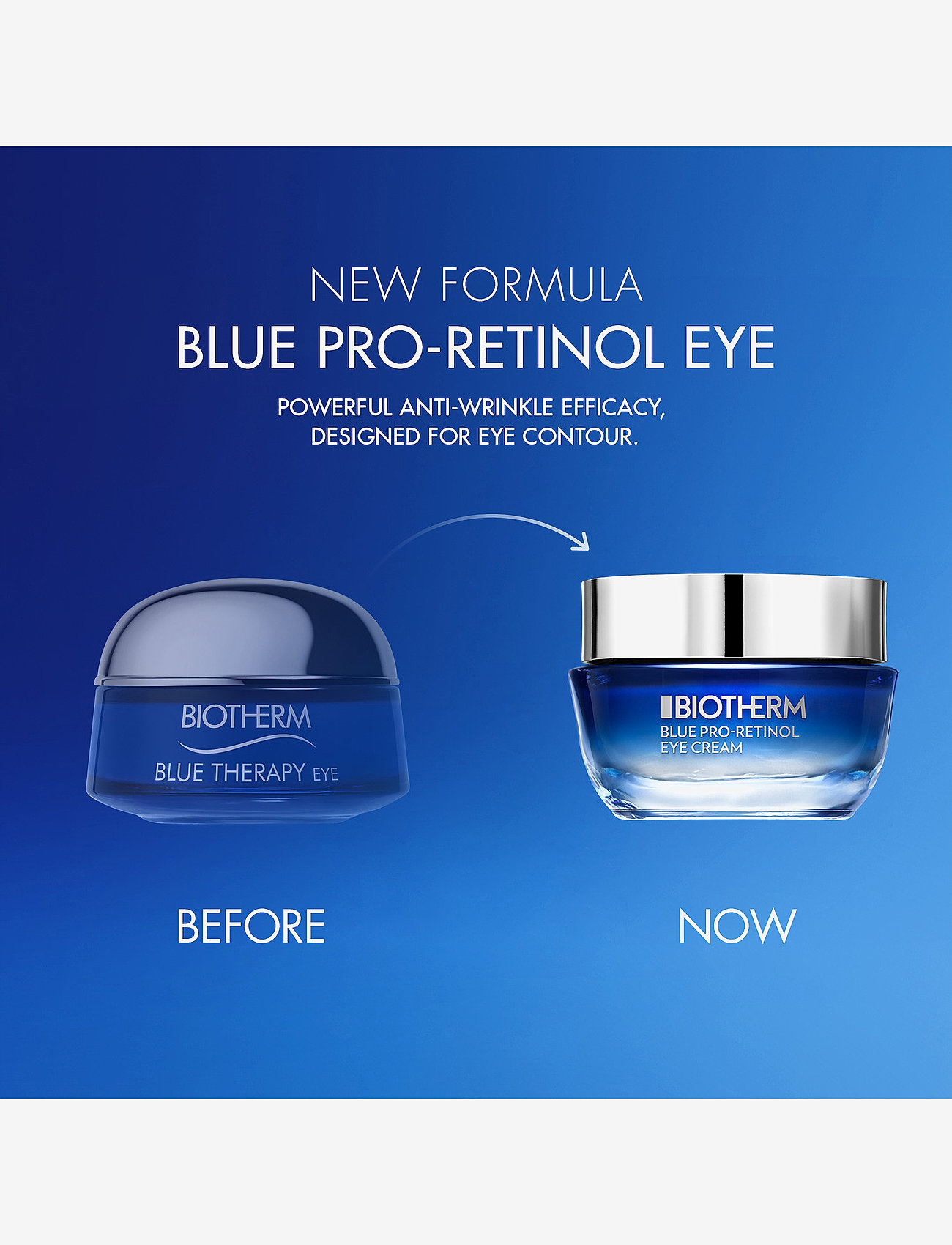 Biotherm - Biotherm Blue Pro-Retinol Moisturizing Eye Cream 15ml - Ögonkräm - clear - 3