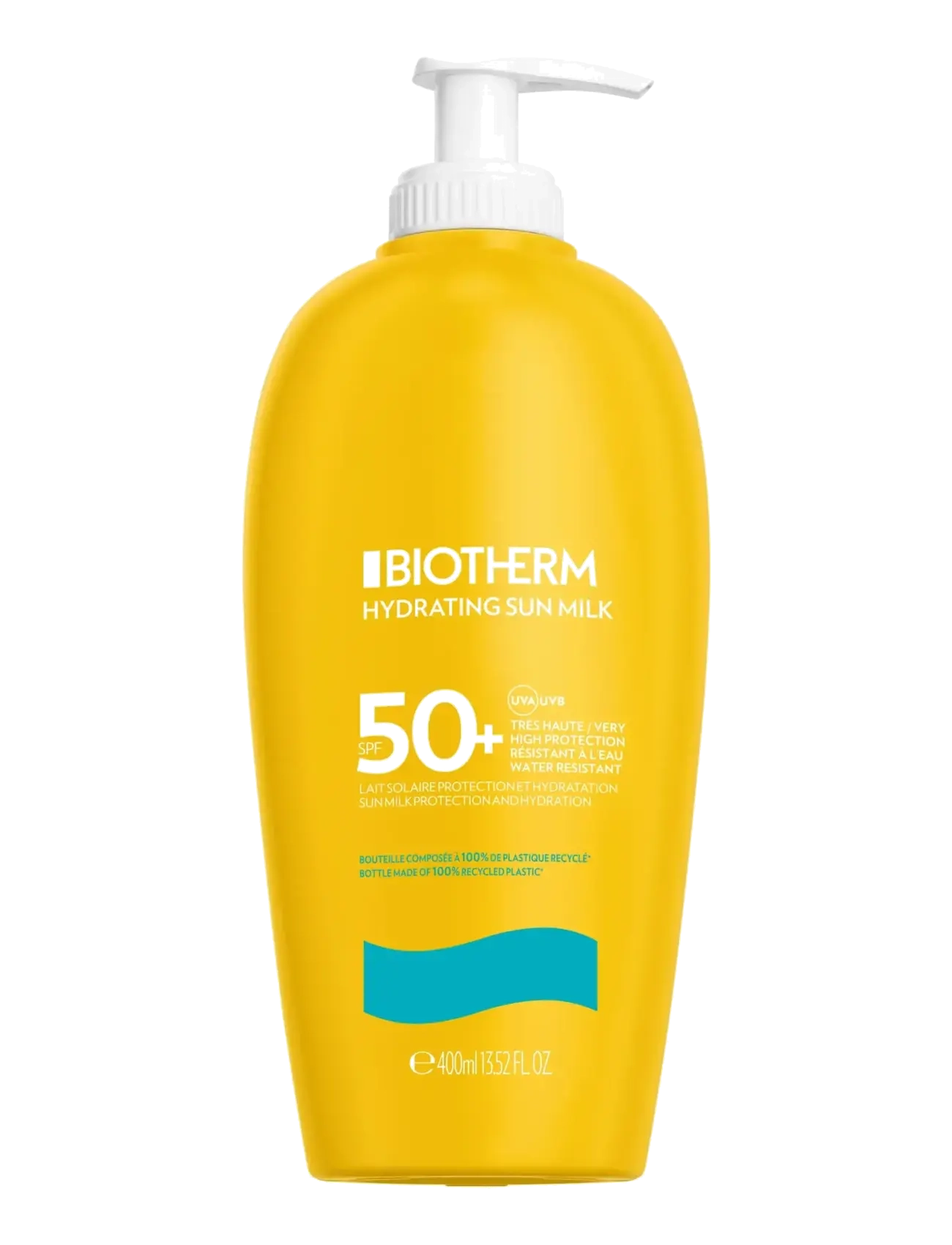 Biotherm Biotherm Waterlover Hydrating Sun Milk SPF50 400ml - Beauty - Herre - CLEAR / undefined