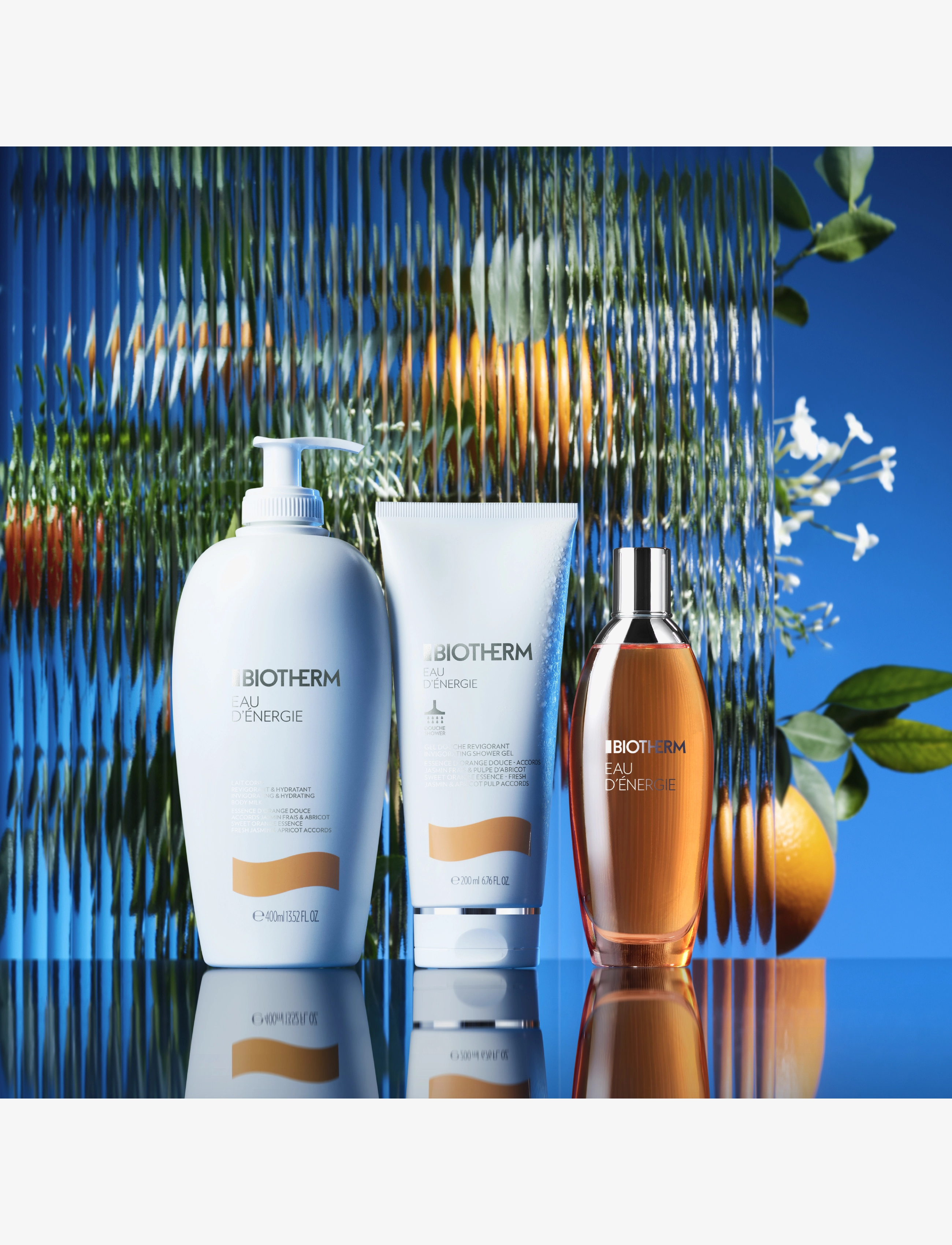 Biotherm - Biotherm Eau d'Energie Shower Gel 200ml - shower gel & bruseolier - clear - 1