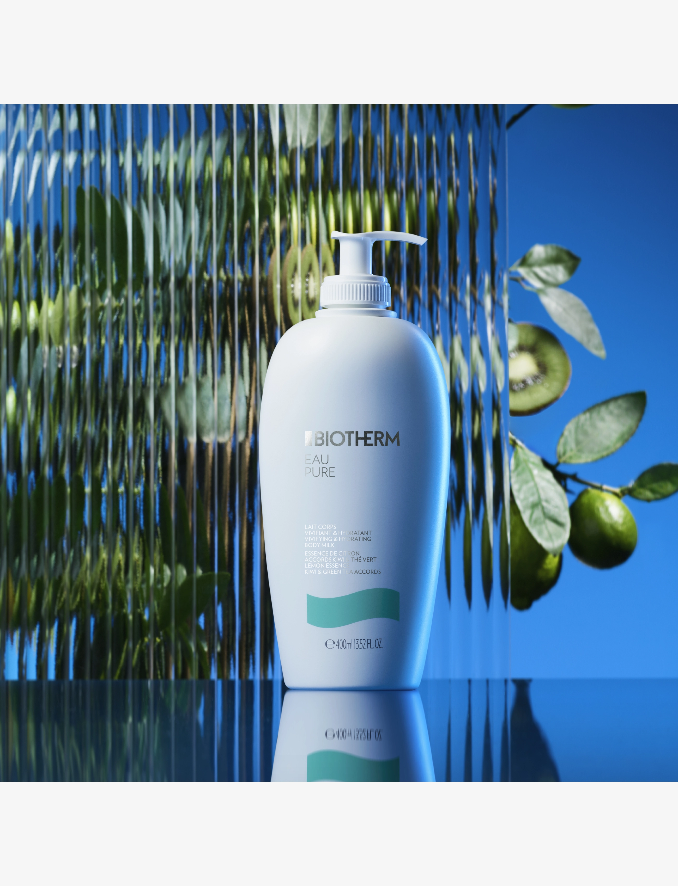 Biotherm - Biotherm Eau Pure Body Lotion 400ml - lotion & creme - clear - 1