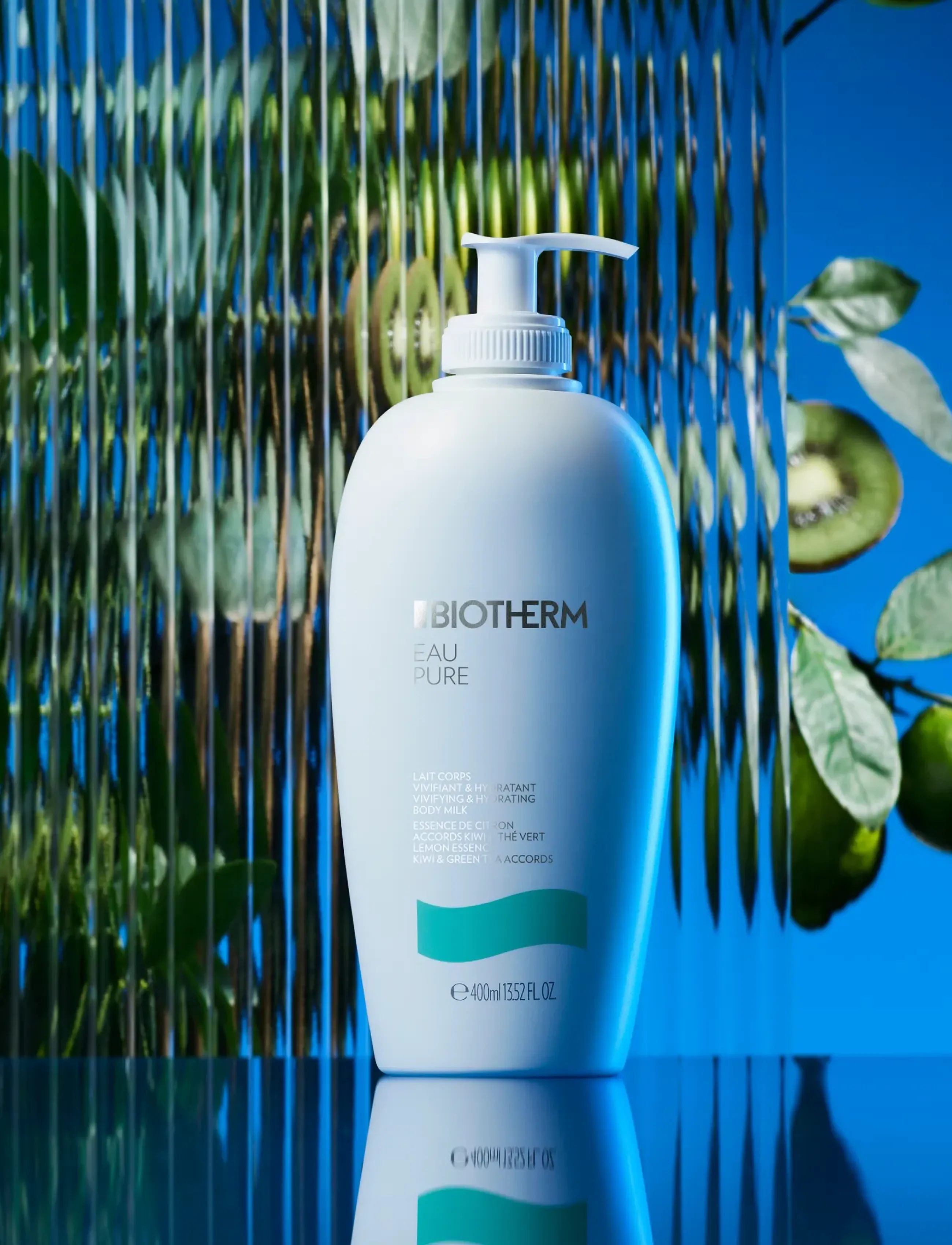 Biotherm - Biotherm Eau Pure Body Lotion 400ml - lotion & cream - clear - 0