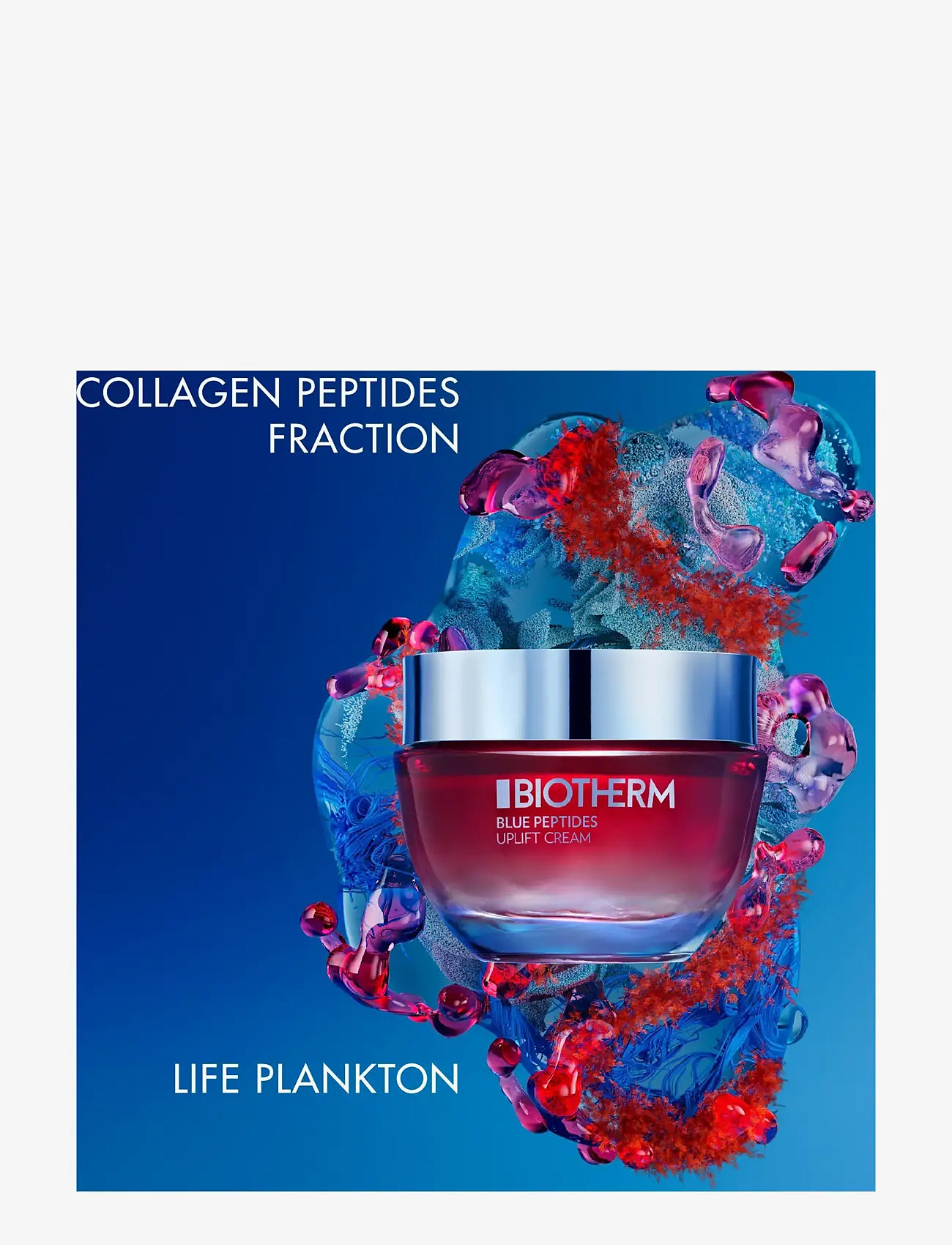 Biotherm - Biotherm Blue Peptides Uplift Moisturizing Cream 75ml - sommerens hudpleje - clear - 3