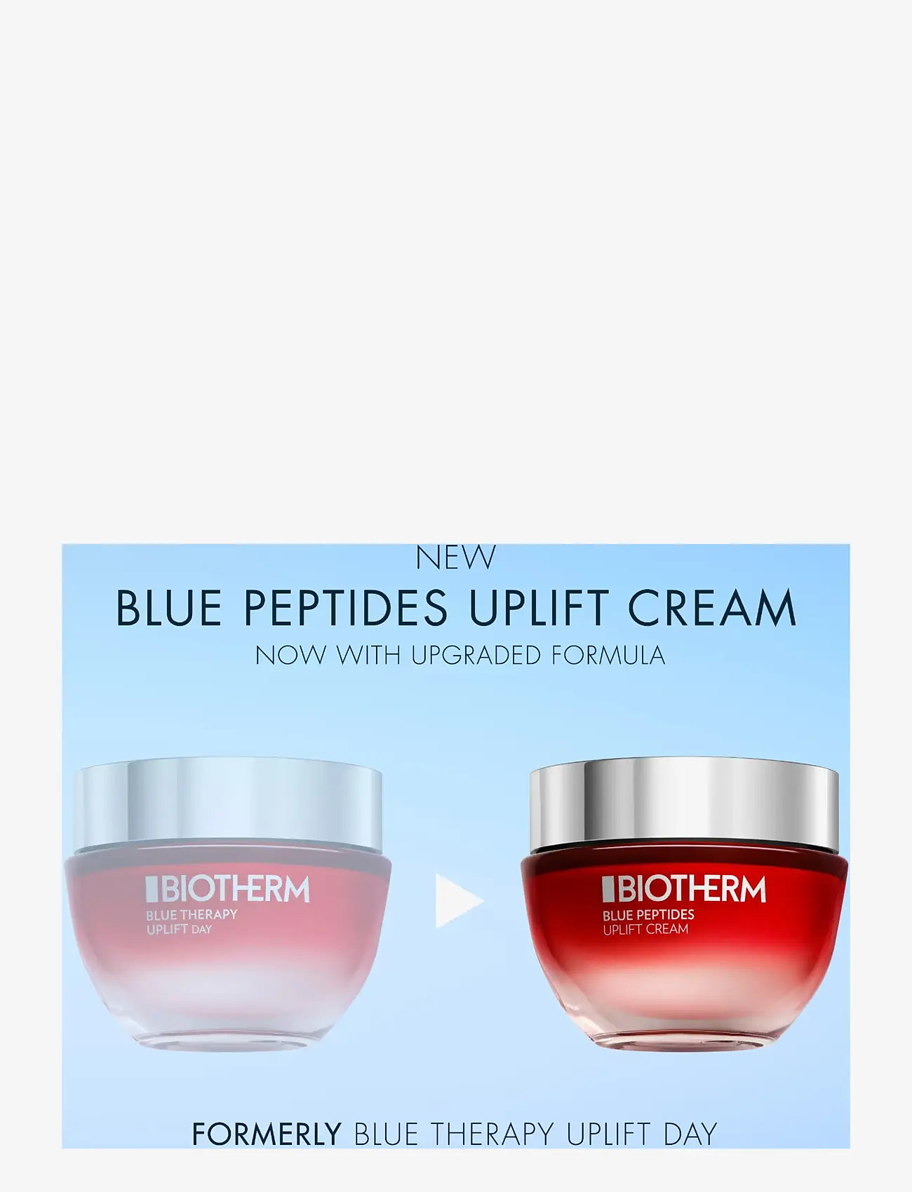 Biotherm - Biotherm Blue Peptides Uplift Moisturizing Cream 75ml - sommerens hudpleje - clear - 4