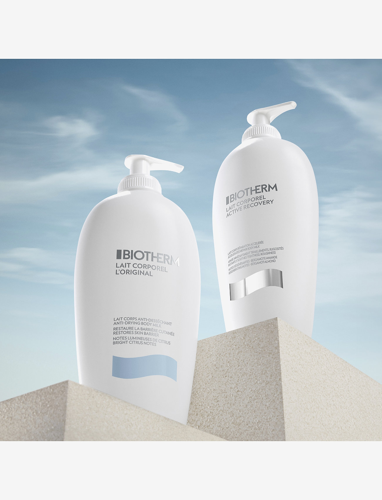 Biotherm - Biotherm Lait Corporel Active Recovery Moisturizing Body Lotion 400ml - lotion & creams - clear - 4