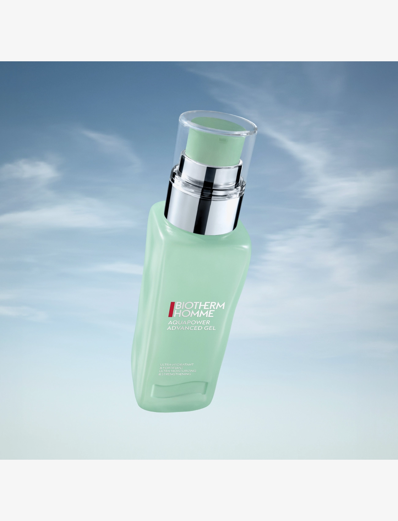 Biotherm - Biotherm Homme Aquapower Advanced Moisturizing Gel JUMBO 100ml - fuktpleie - clear - 3