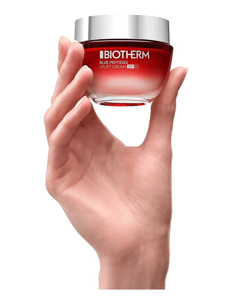 Biotherm - Biotherm Blue Peptides Uplift Moisturizing Cream SPF30 50ml - sumarhúð - clear - 3