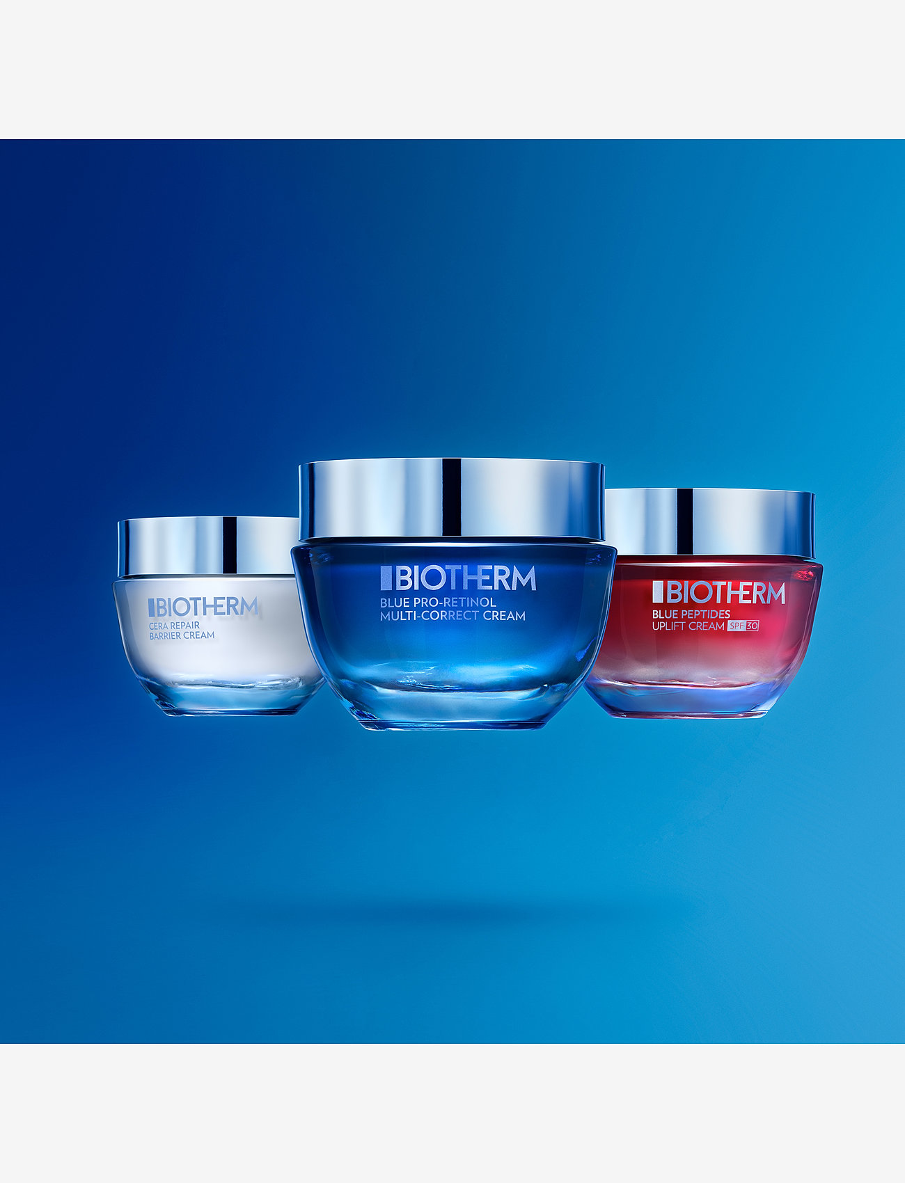 Biotherm - Biotherm Blue Peptides Uplift Moisturizing Cream SPF30 50ml - sommerens hudpleje - clear - 4