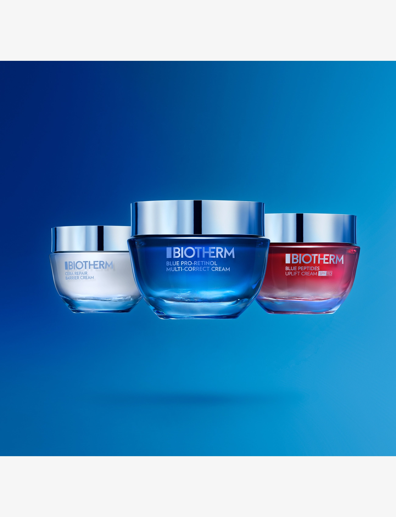 Biotherm - Biotherm Blue Peptides Uplift Moisturizing Cream SPF30 50ml - sumarhúð - clear - 4