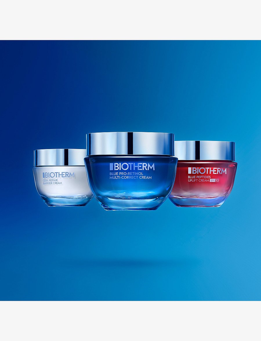 Biotherm - Biotherm Blue Peptides Uplift Moisturizing Cream SPF30 50ml - sumarhúð - clear - 5