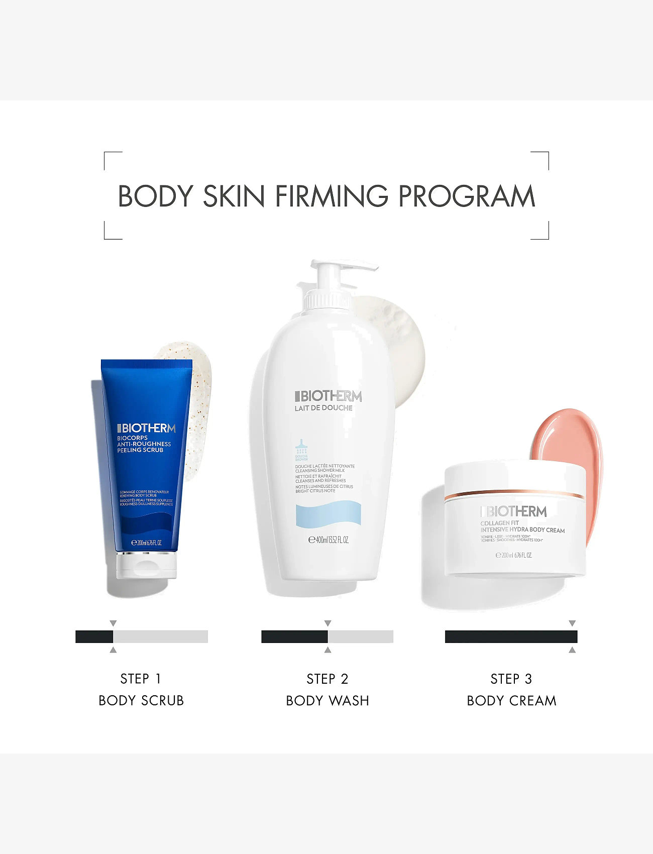 Biotherm - Biotherm Collagen FIT Body Cream 200ml - lotion & cream - clear - 3