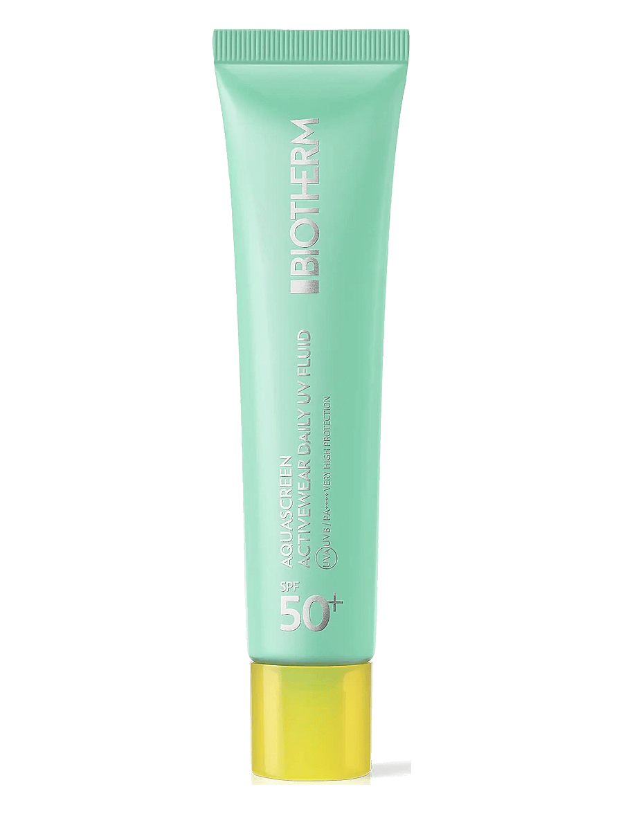 Biotherm - Biotherm Aquascreen Activewear Daily UV Fluid SPF50+ 40ml - kasvoille - clear - 1