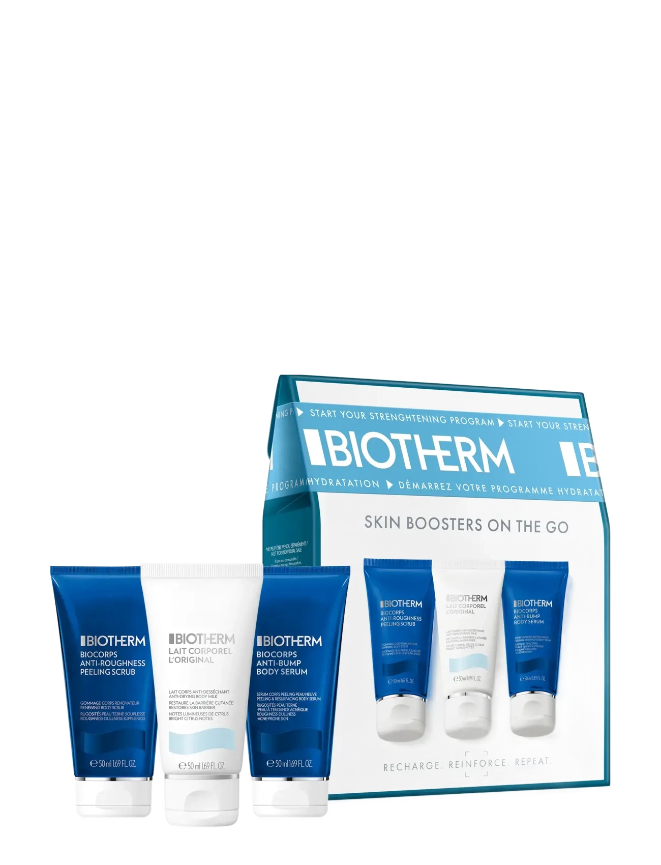 Biotherm Biotherm Lait Corporel Biocorps Hydrating Trio Set 2025 - Bath & Body sæt - CLEAR / undefined