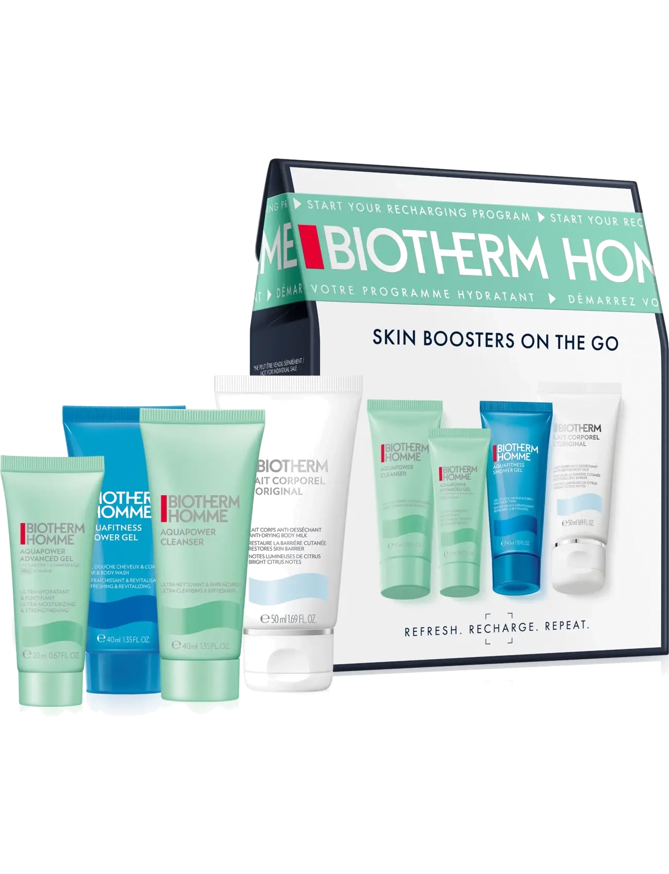 Biotherm Biotherm Aquapower Hydrating Skincare Set  - Hudvård - CLEAR / undefined