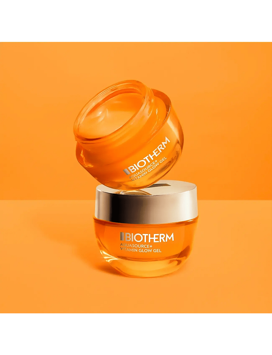 Biotherm - Biotherm Aquasource Vitamin Glow Gel 50ml - sommerens hudpleje - clear - 5