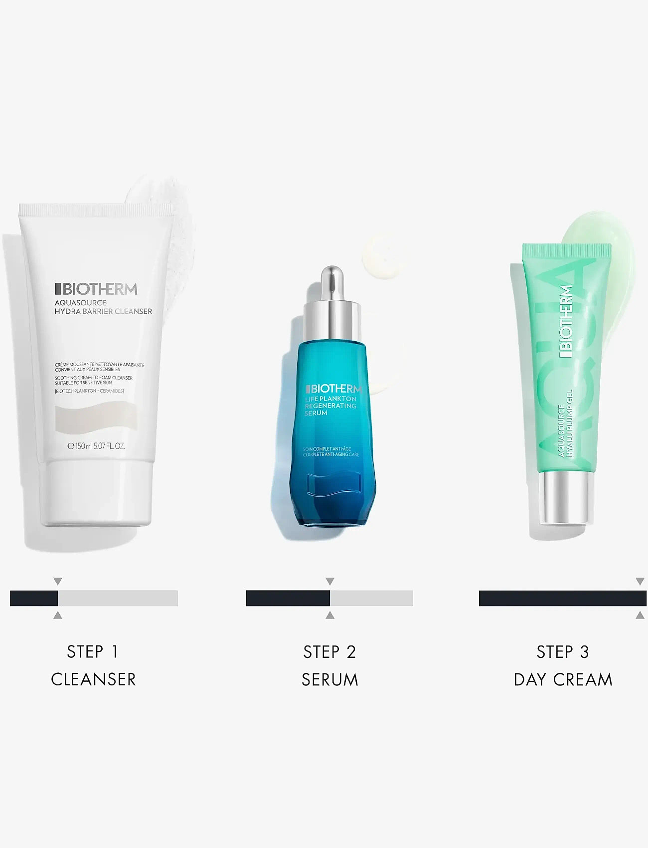 Biotherm - Biotherm Aquasource Hyalu Plump Moisturizing Gel 30ml - sommerens hudpleje - clear - 3