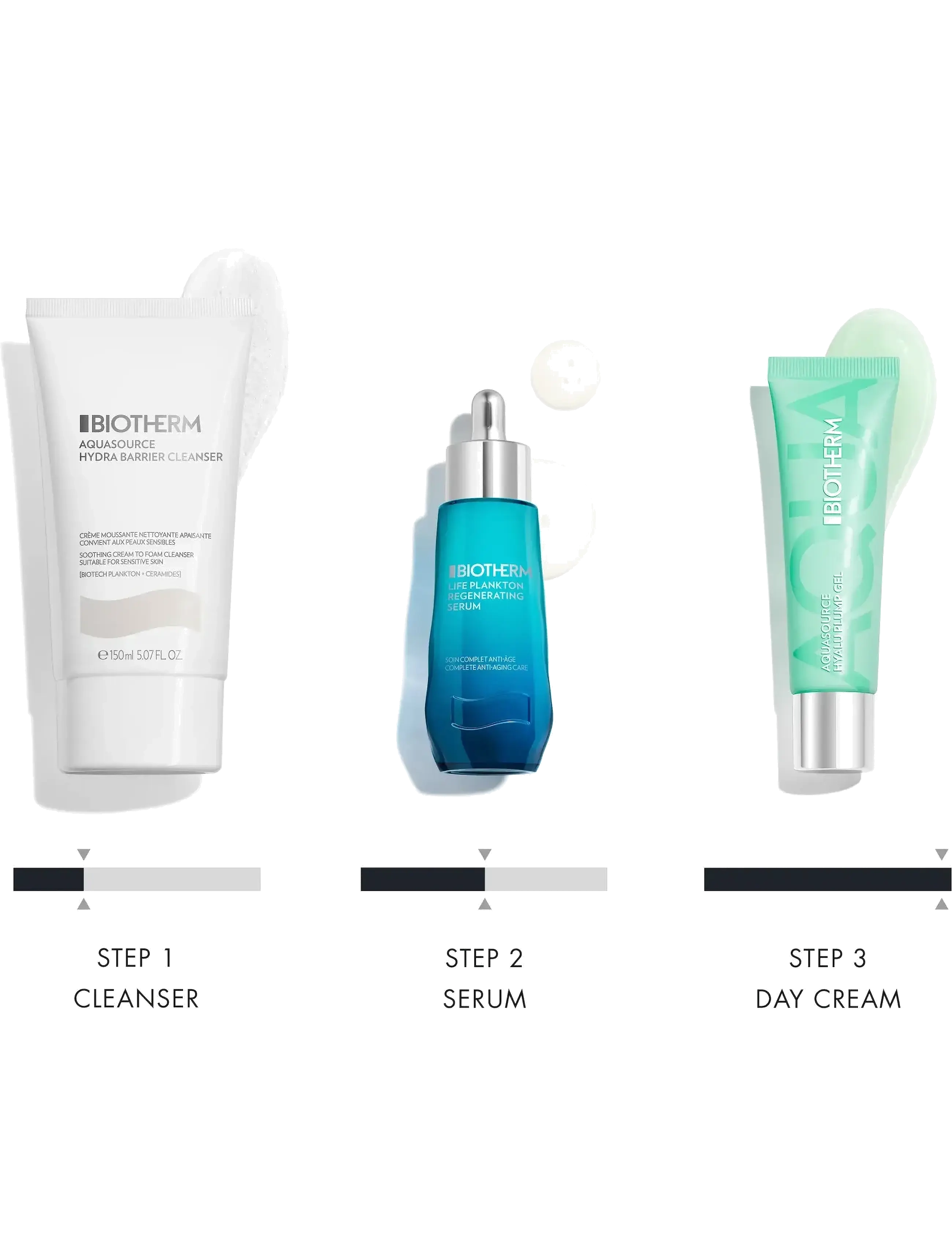 Biotherm - Biotherm Aquasource Hyalu Plump Moisturizing Gel 30ml - sommerens hudpleje - clear - 3