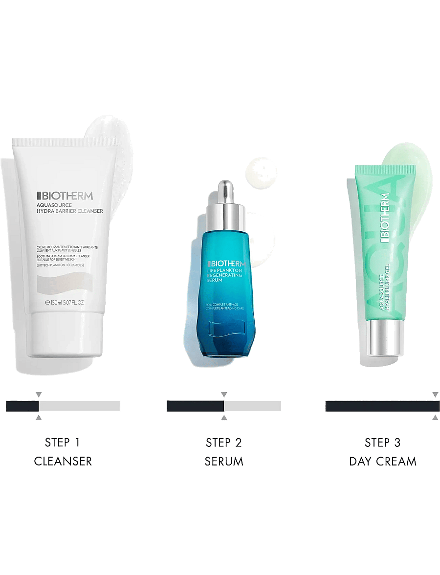 Biotherm - Biotherm Aquasource Hyalu Plump Moisturizing Gel 30ml - sommarens hudvård - clear - 3
