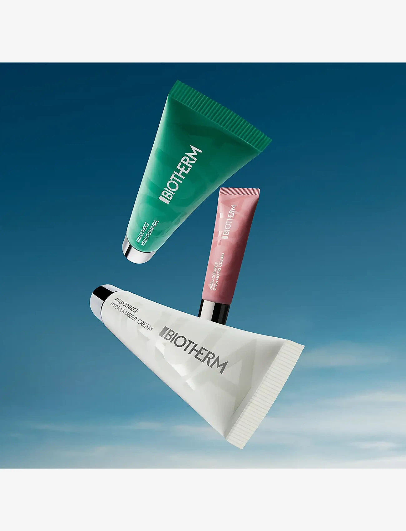 Biotherm - Biotherm Aquasource Cica Nutri Moisturizing Day Cream 30ml - sommarens hudvård  - clear - 2