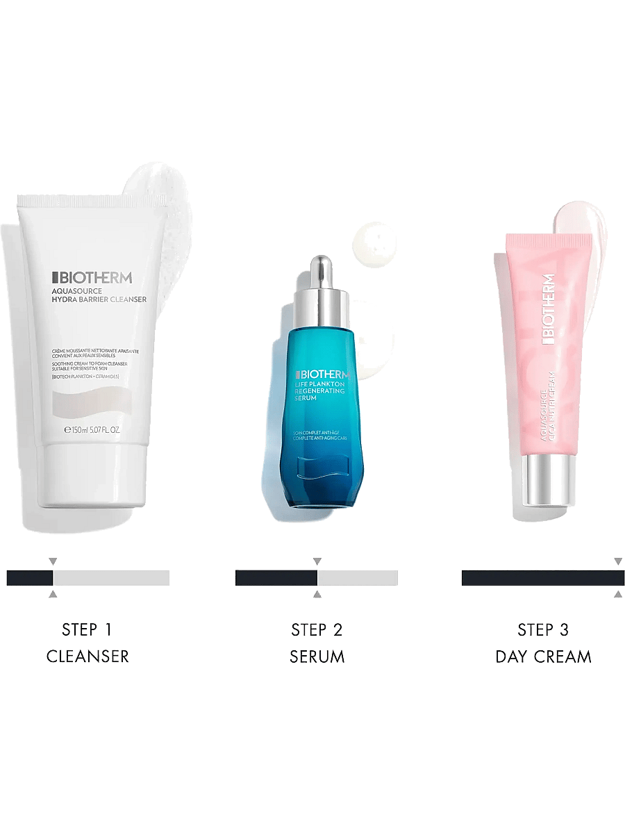 Biotherm - Biotherm Aquasource Cica Nutri Moisturizing Day Cream 30ml - sommarens hudvård - clear - 3