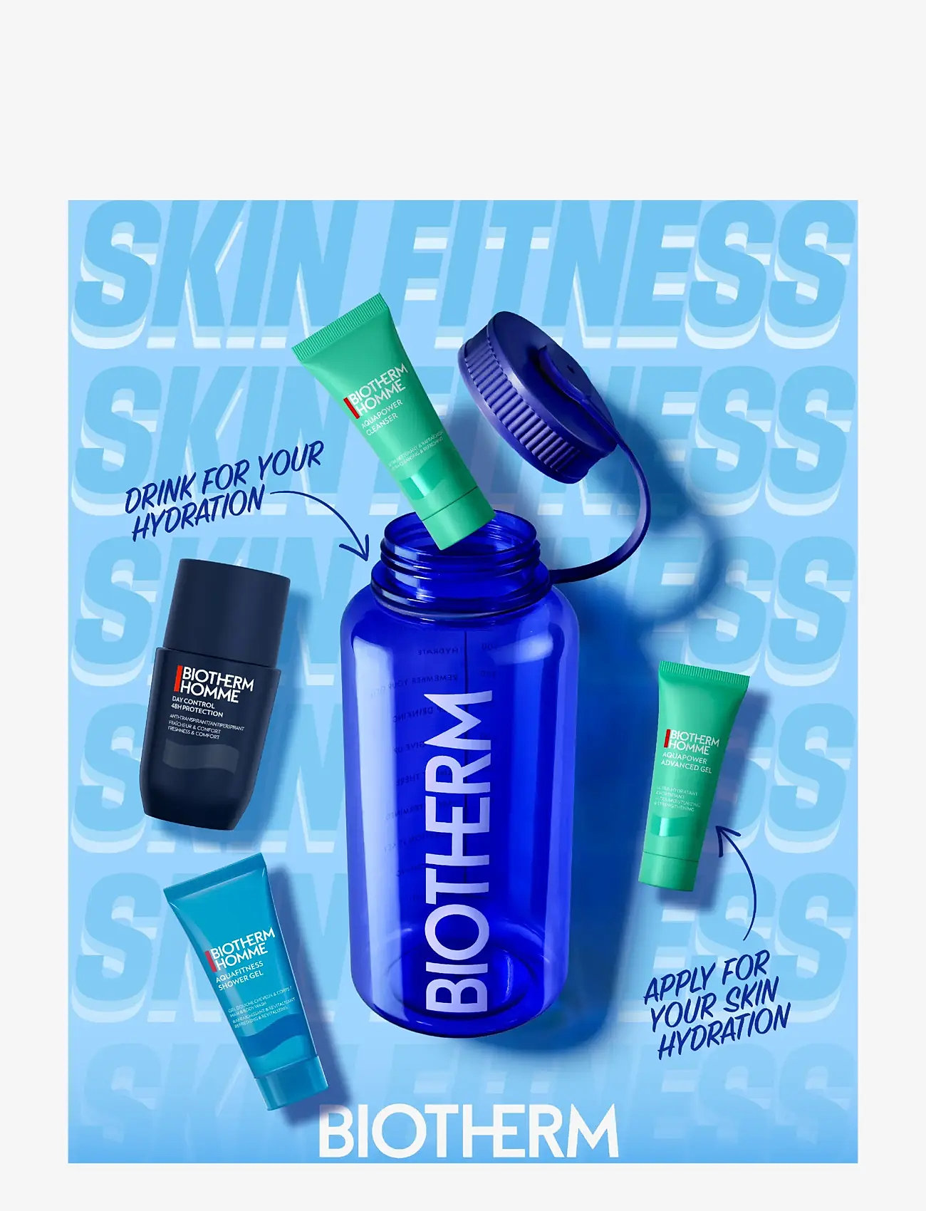 Biotherm - Biotherm Power Drop Set for men - för honom - clear - 3