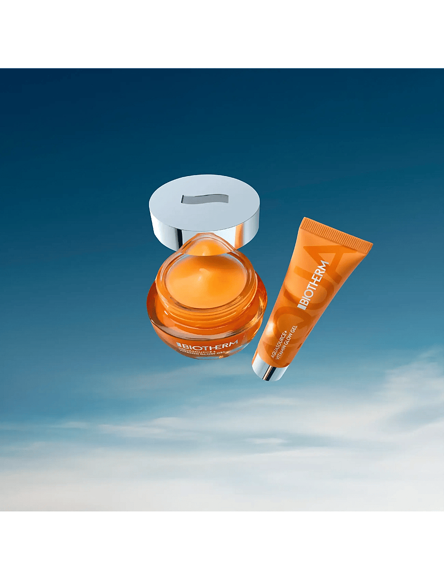 Biotherm - Biotherm Aquasource+ Vitamin Glow Gel Tube 30 ml - sommarens hudvård - clear - 3