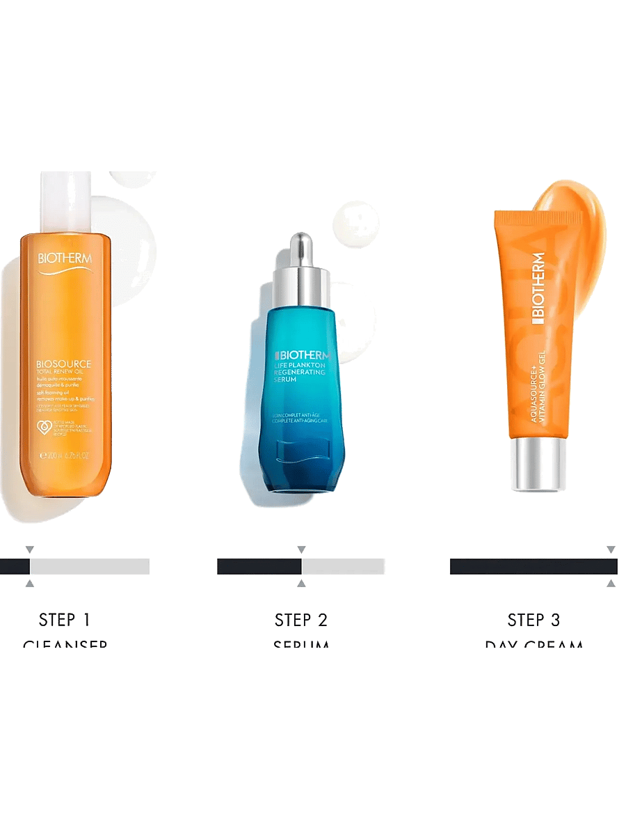Biotherm - Biotherm Aquasource+ Vitamin Glow Gel Tube 30 ml - sommarens hudvård - clear - 4