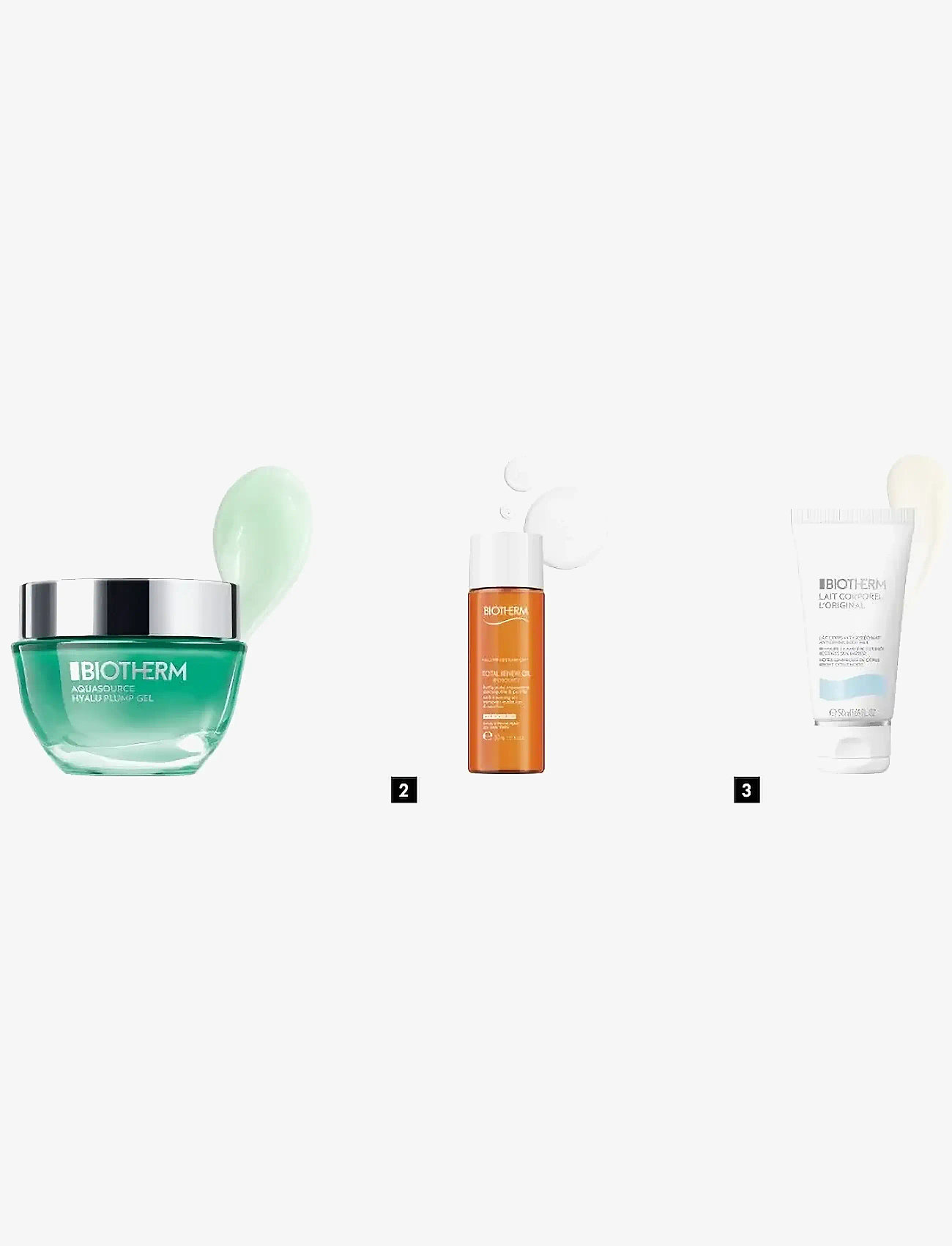Biotherm - Biotherm Aquasource Hyalu Plump Holiday Set 2025 - clear - 2