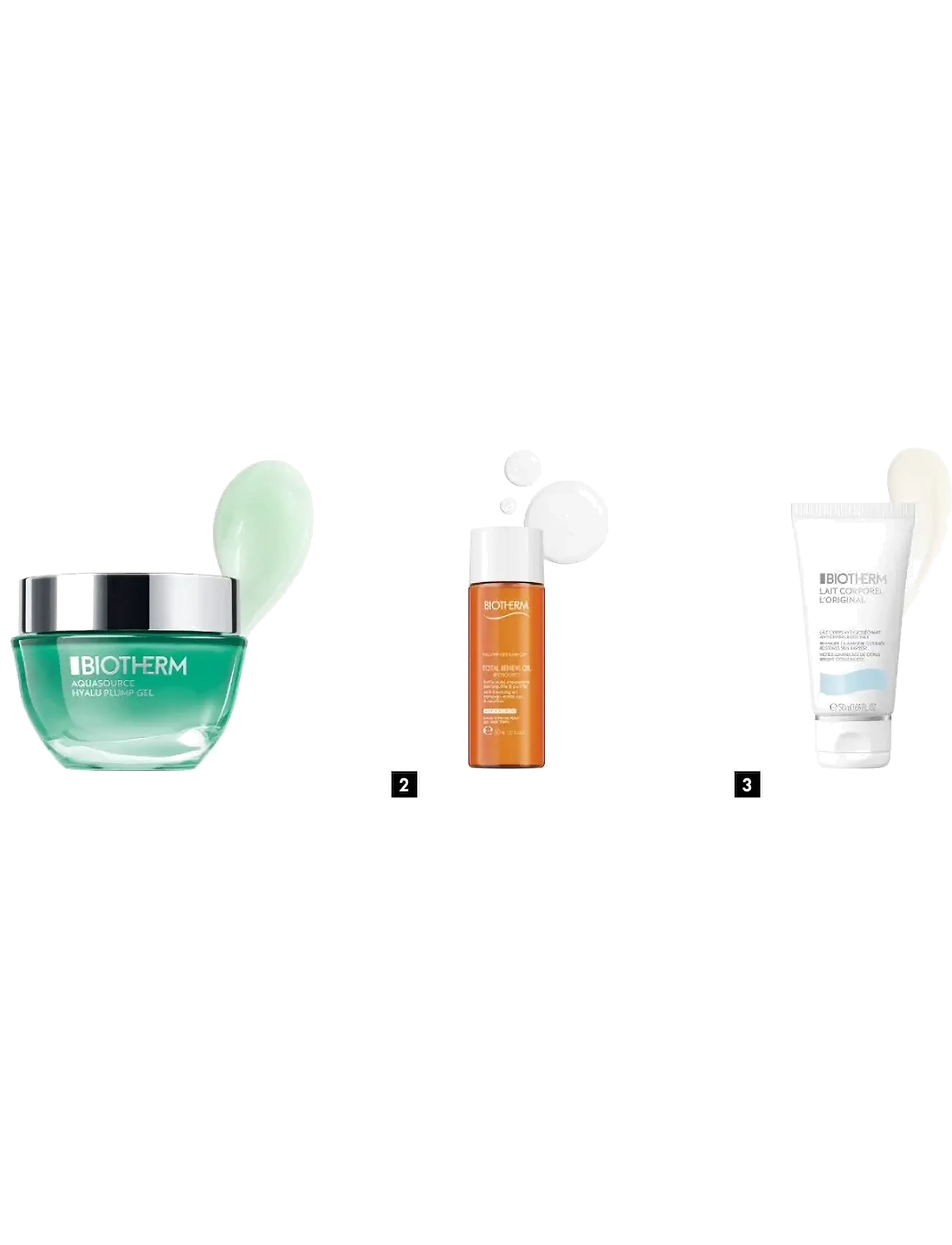 Biotherm - Biotherm Aquasource Hyalu Plump Holiday Set 2025 - clear - 2