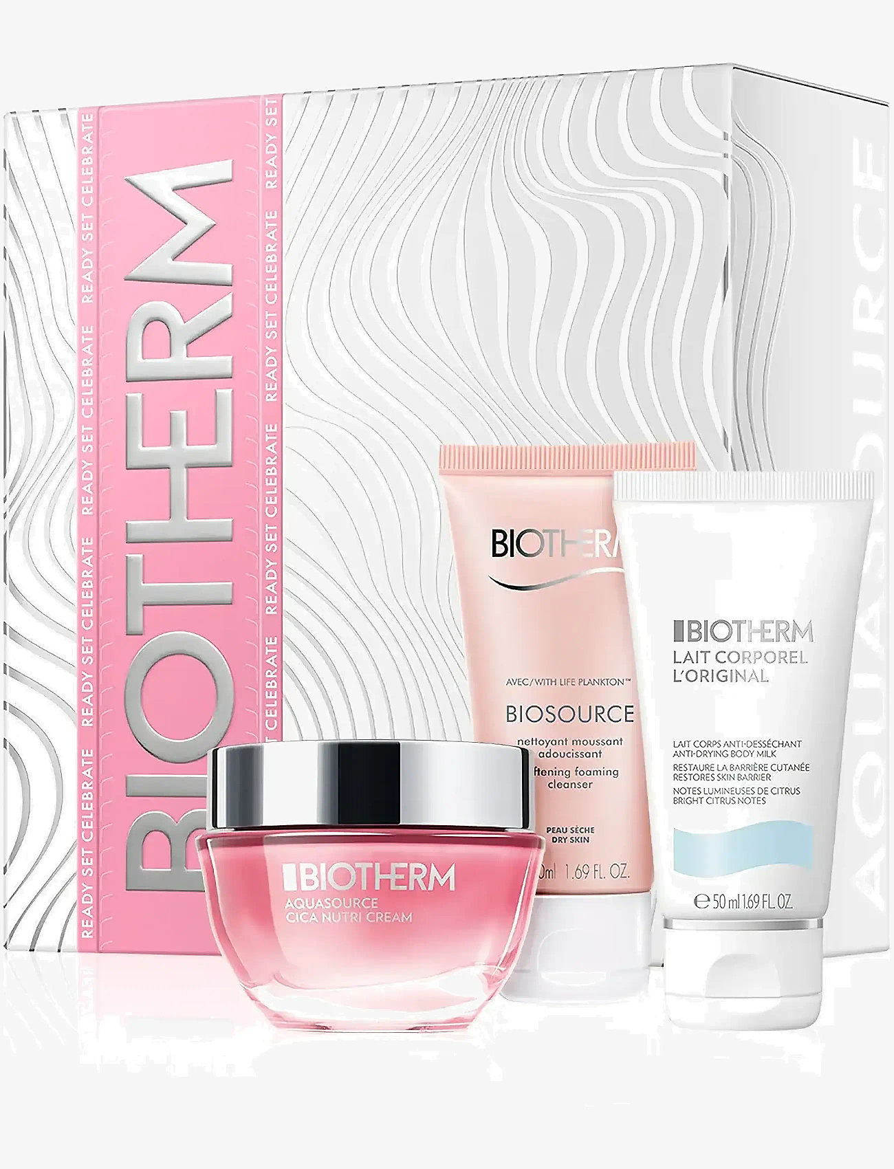 Biotherm - Biotherm Aquasource Cica Nutri Holiday Set 2025 - gåvoset - clear - 0