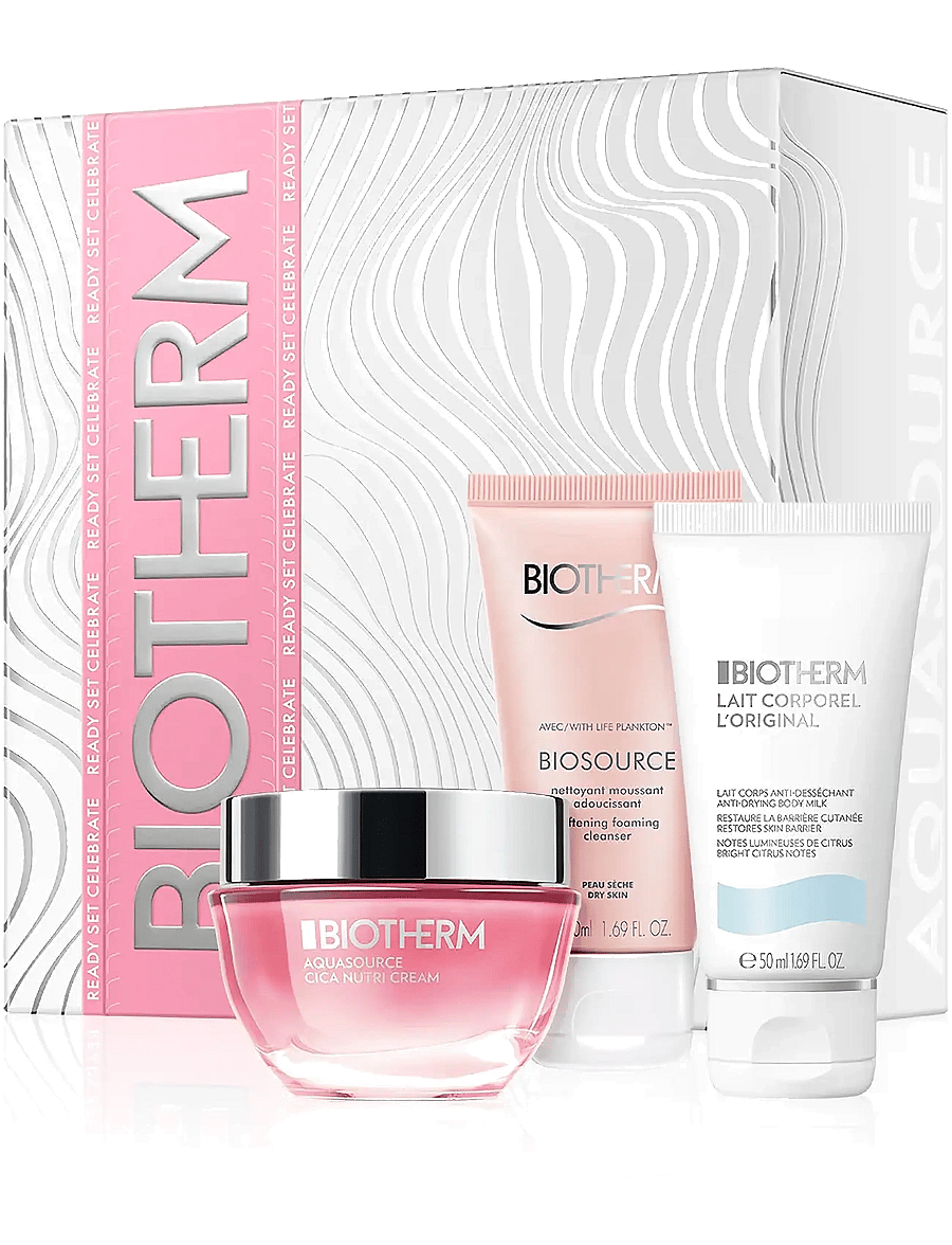 Biotherm - Biotherm Aquasource Cica Nutri Holiday Set 2025 - til hende - clear - 0