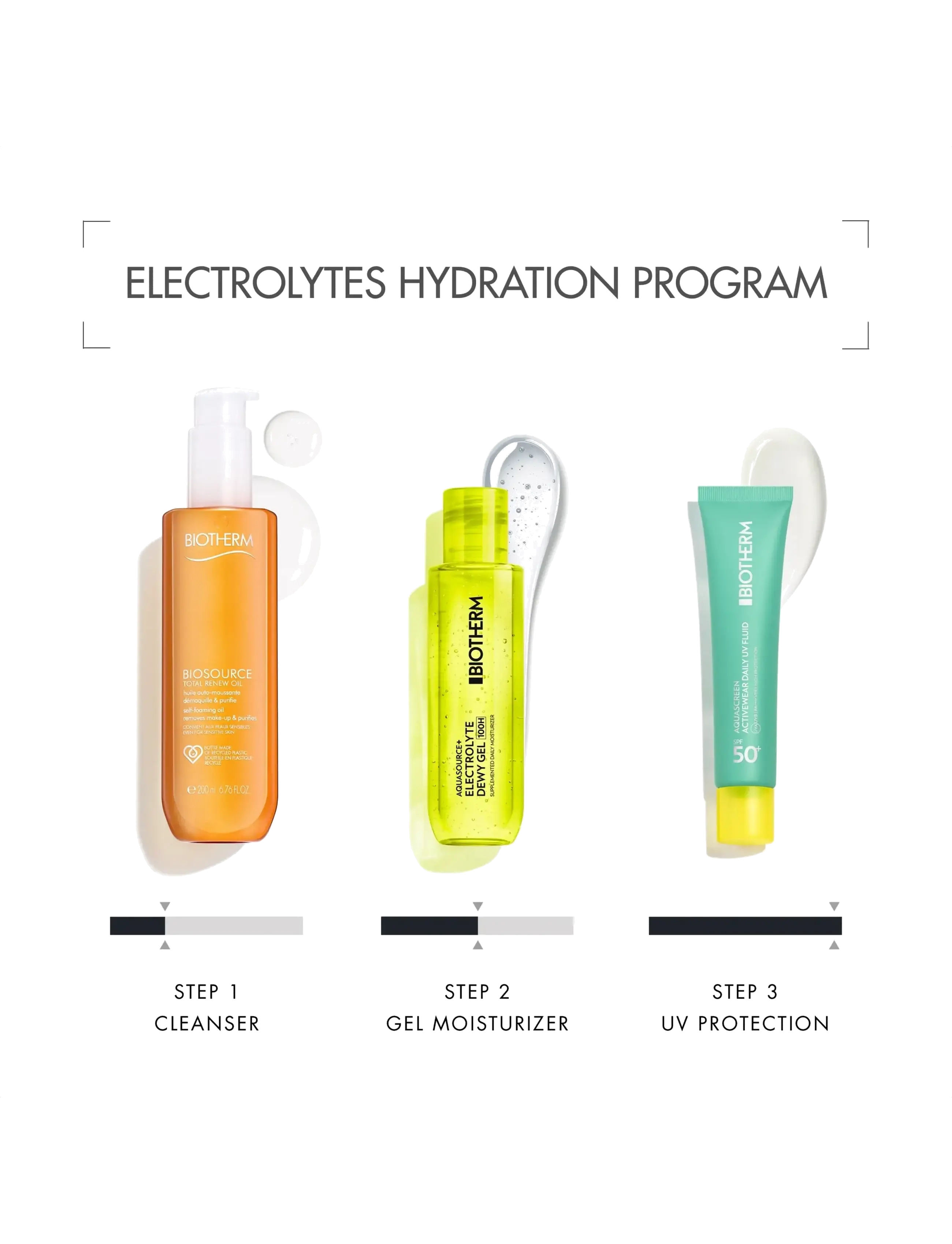 Biotherm - Biotherm Aquasource+ Electrolyte Dewy Gel 100H - fugtpleje - clear - 3