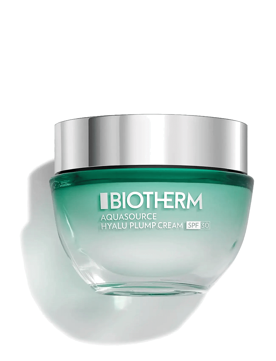 Biotherm - Biotherm Aquasource Hyalu Plump Cream SPF30 - sommarens hudvård - clear - 0
