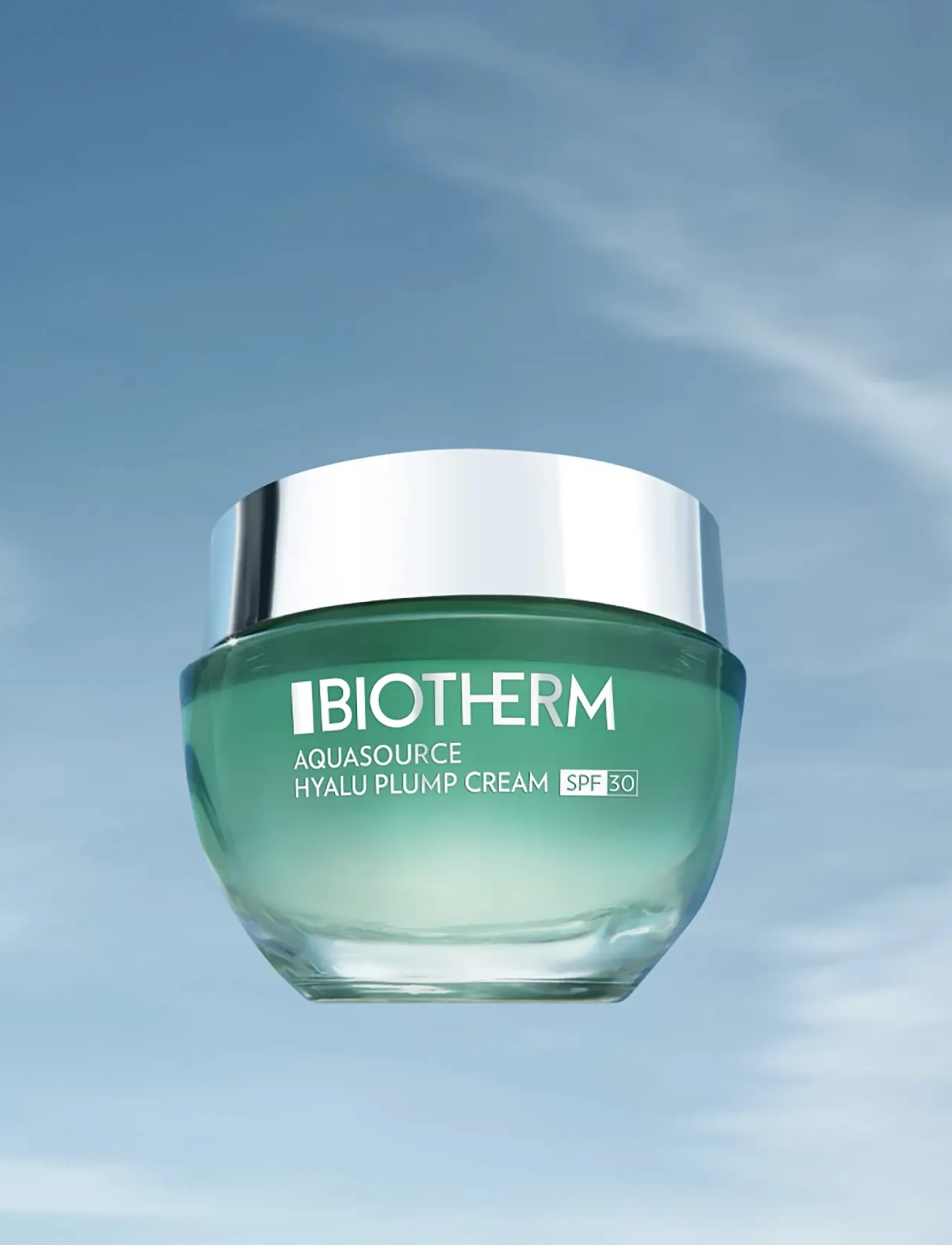 Biotherm - Biotherm Aquasource Hyalu Plump Cream SPF30 - sommarens hudvård  - clear - 5