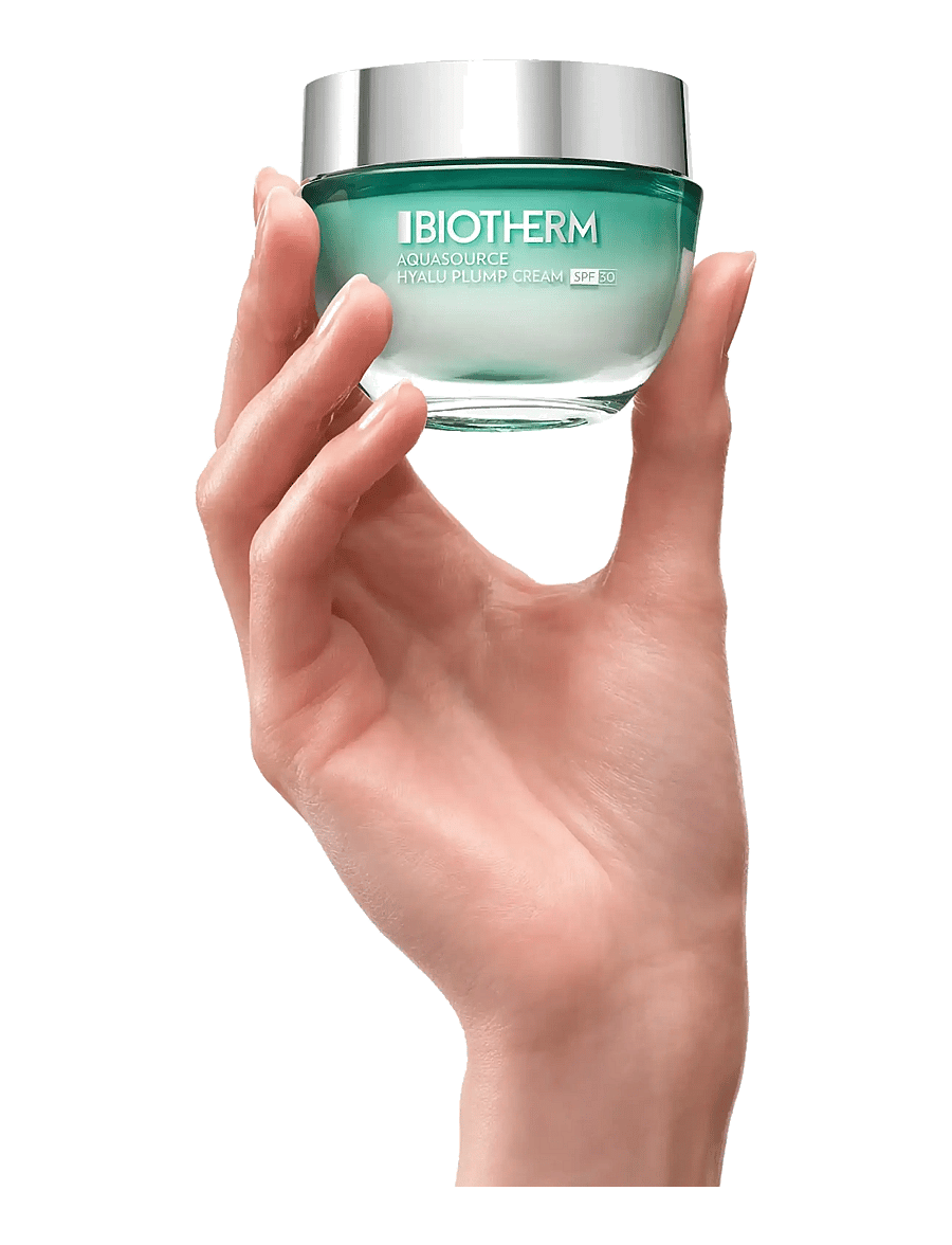 Biotherm - Biotherm Aquasource Hyalu Plump Cream SPF30 - sommarens hudvård - clear - 2