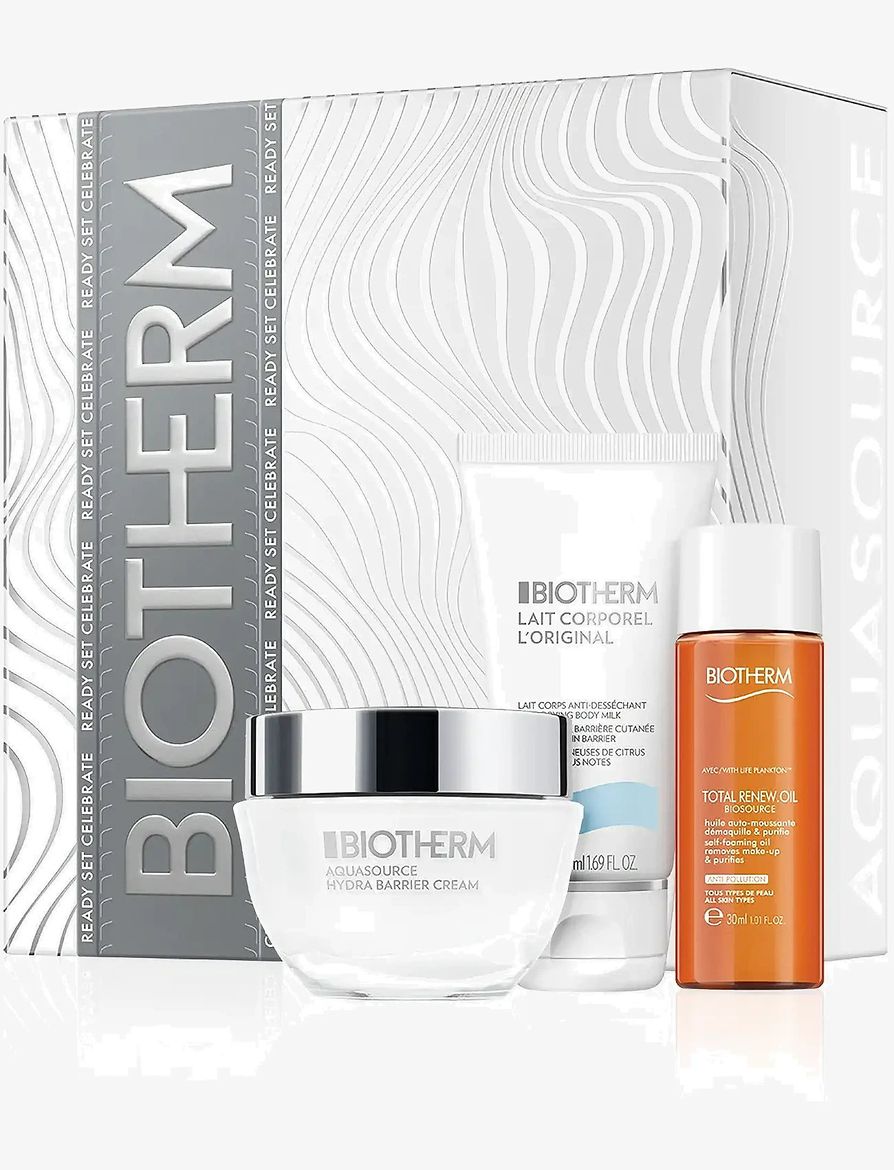 Biotherm - Biotherm Aquasource Hydra Brarrier Holiday Set 2025 - til ham - clear - 0