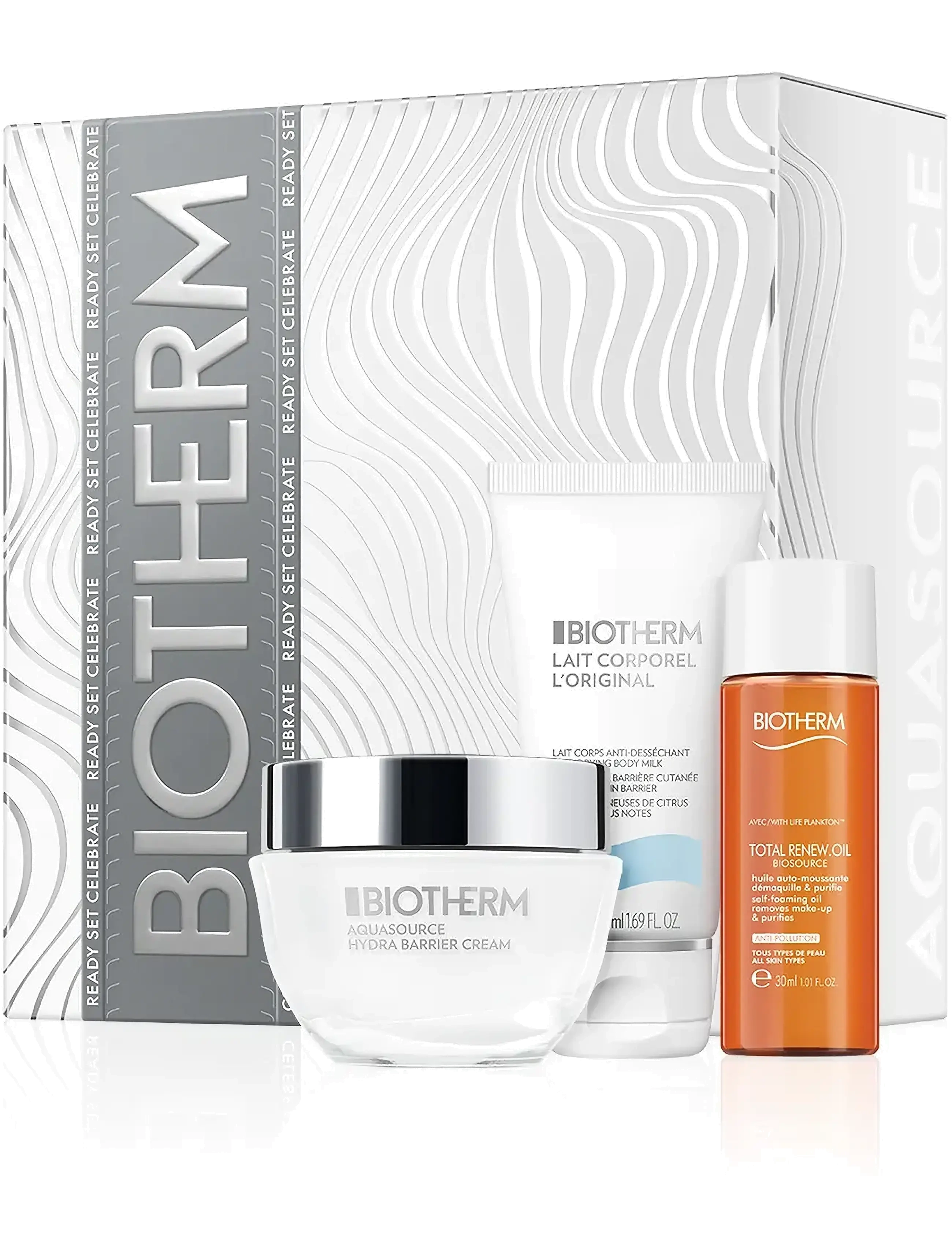 Biotherm Biotherm Aquasource Hydra Brarrier Holiday Set 2025 - Gavesæt - CLEAR / undefined