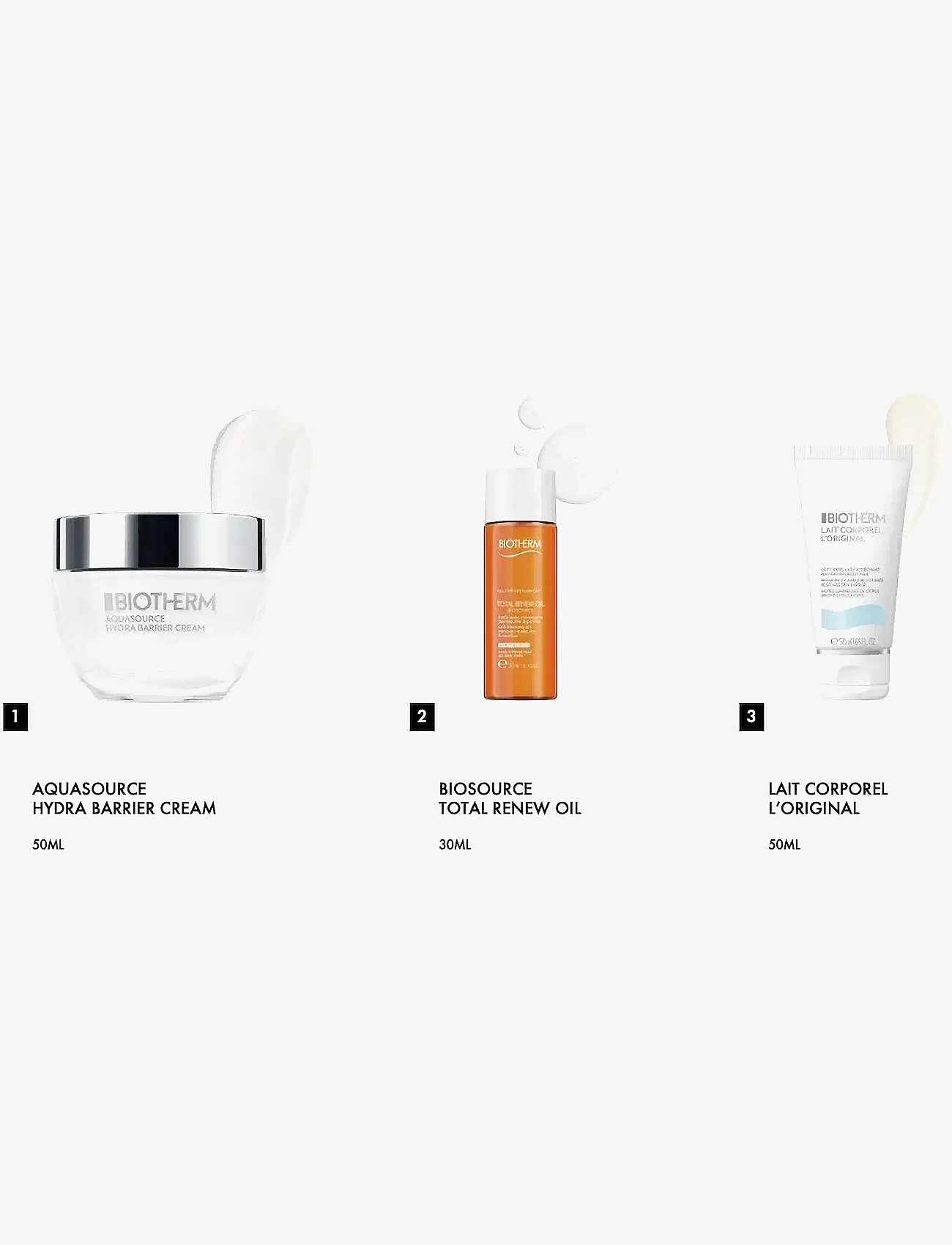 Biotherm - Biotherm Aquasource Hydra Brarrier Holiday Set 2025 - til ham - clear - 2