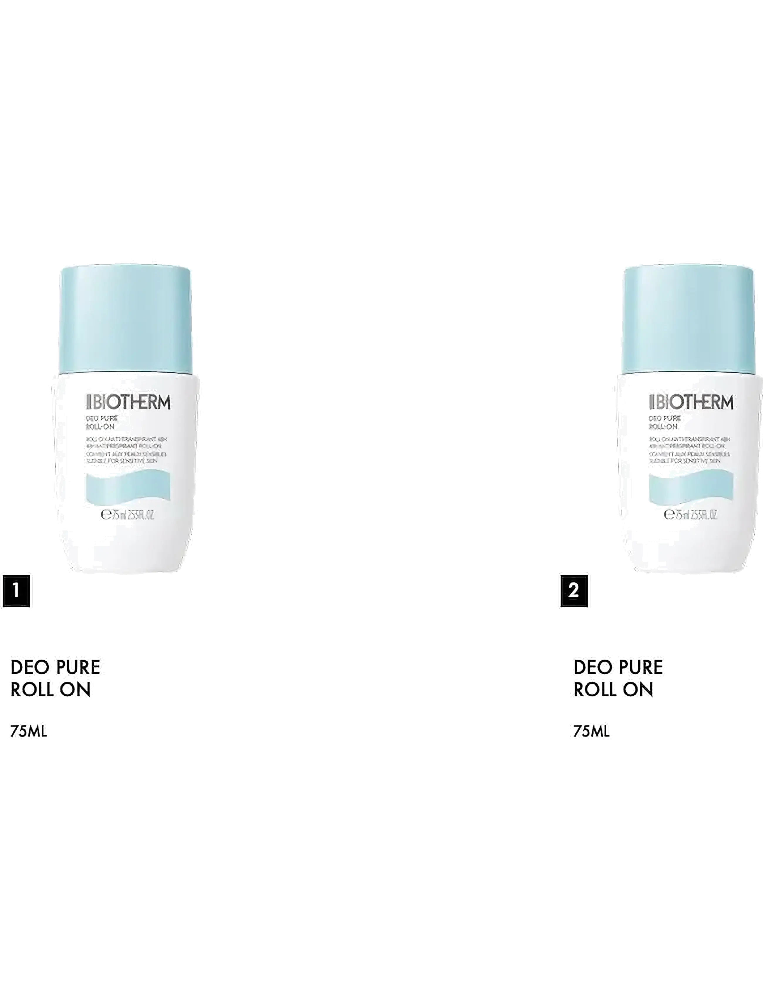 Biotherm - Biotherm Duo Deo Pure Holiday Set 2025 - clear - 2