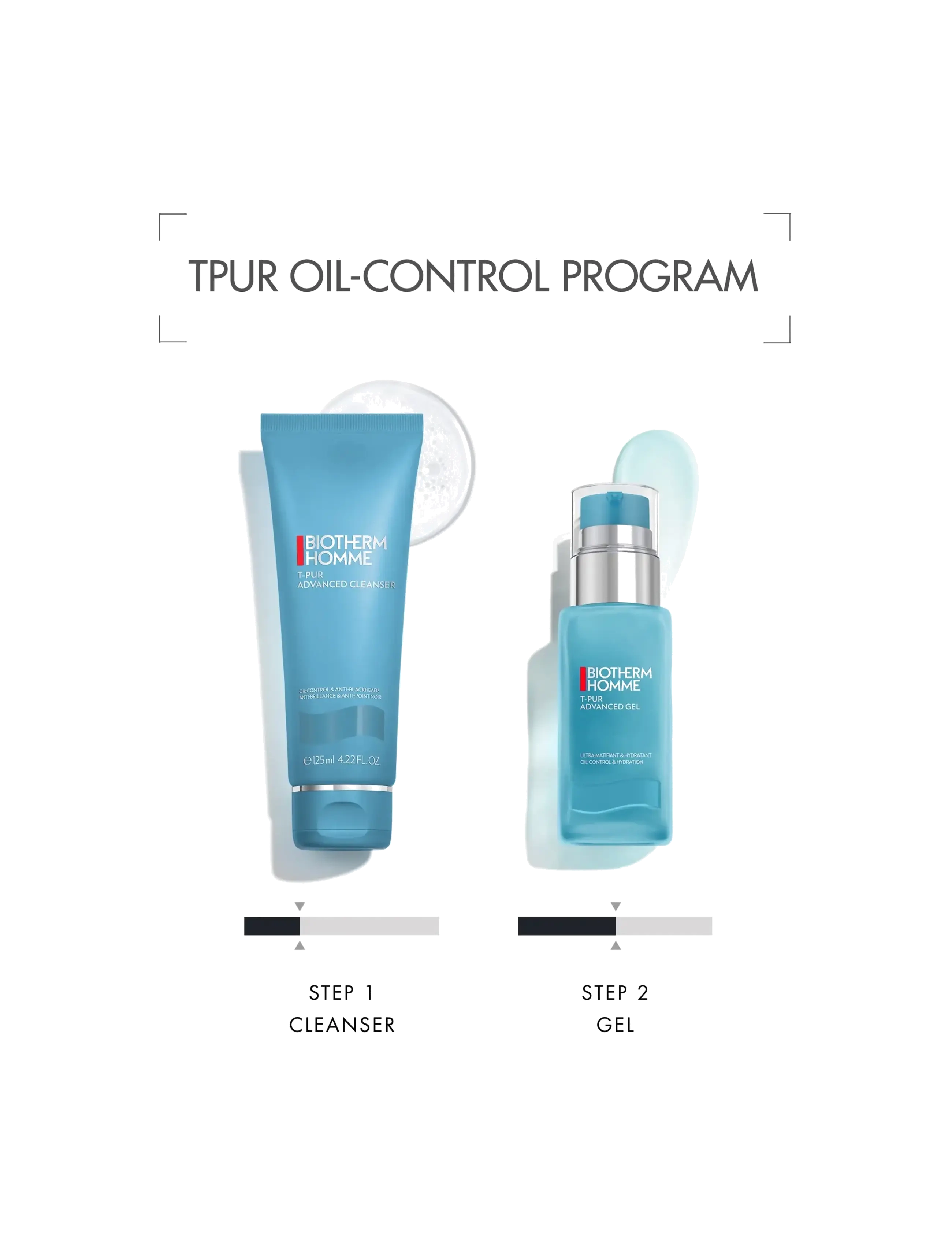 Biotherm - Biotherm, Homme T-Pur Cleanser, 125ml - ansigtsrens - clear - 2