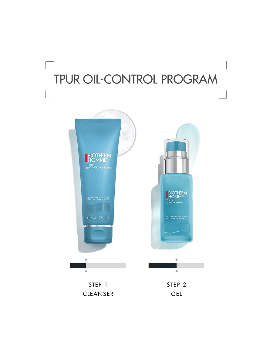 Biotherm - Biotherm, Homme T-Pur Cleanser, 125ml - ansigtsrens - clear - 2