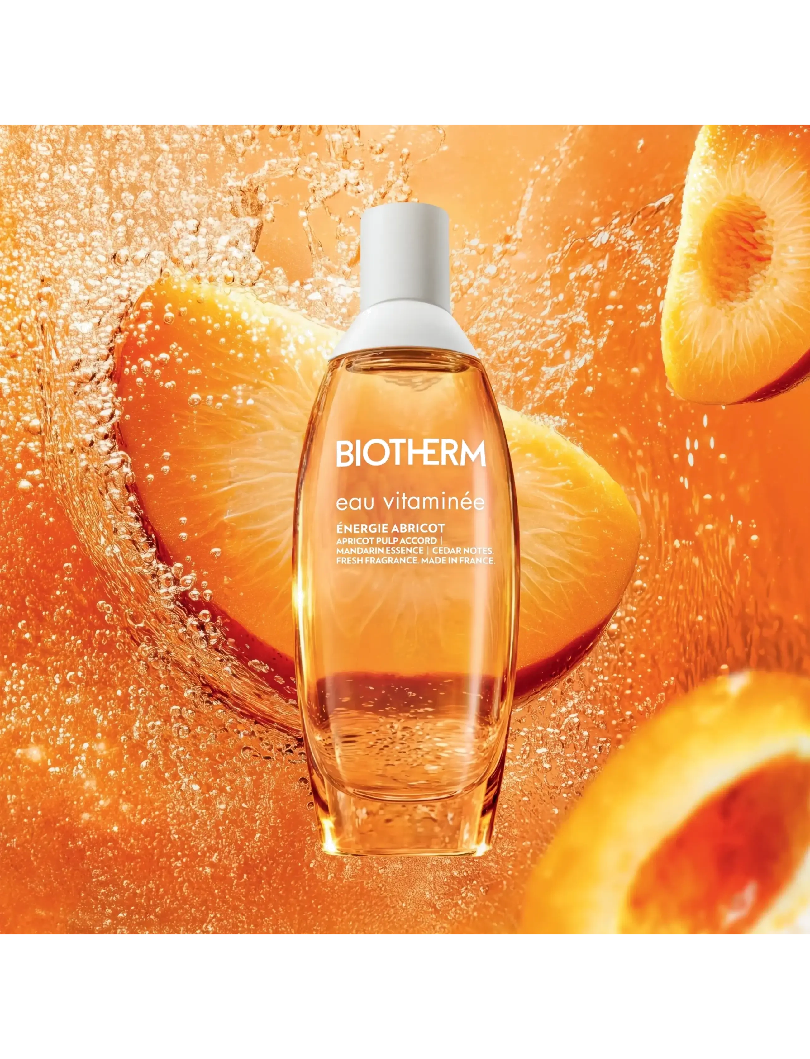 Biotherm - Biotherm Eau Vitaminée Énergie Abricot Body Mist 100ml - parfumer - clear - 5