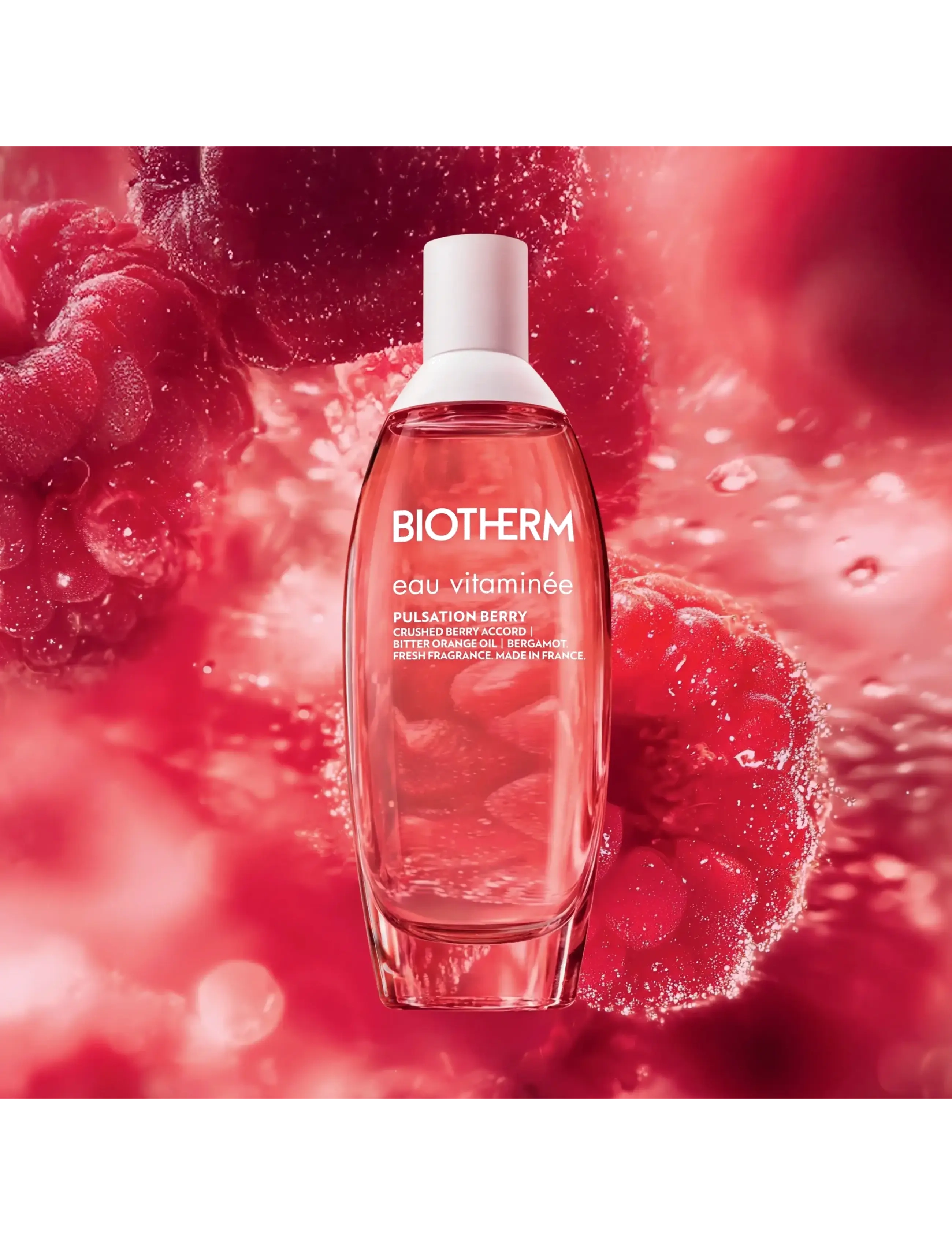 Biotherm - Biotherm Eau Vitaminée Pulsation Berry Body Mist 100ml - parfumer - clear - 4