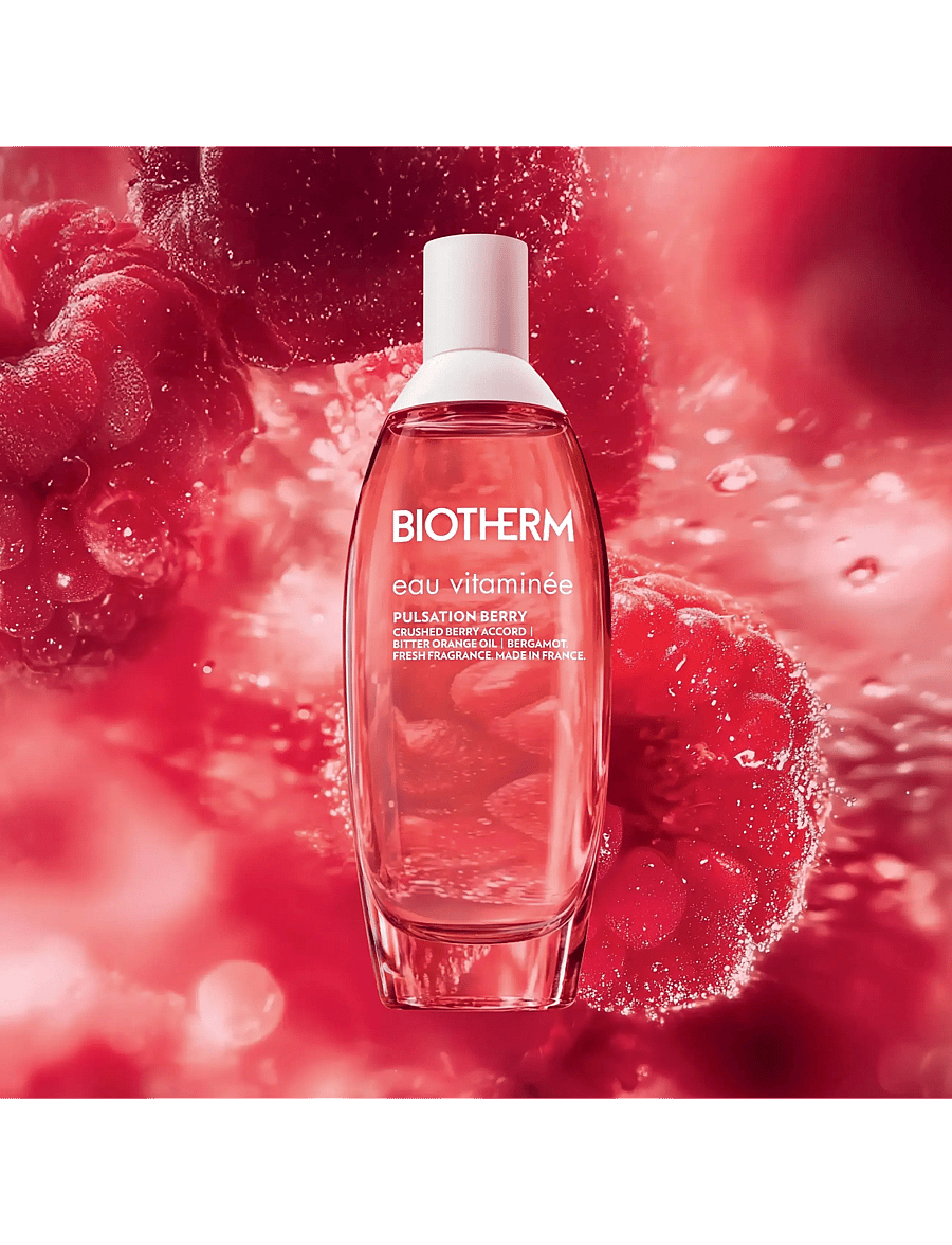 Biotherm - Biotherm Eau Vitaminée Pulsation Berry Body Mist 100ml - parfym - clear - 4