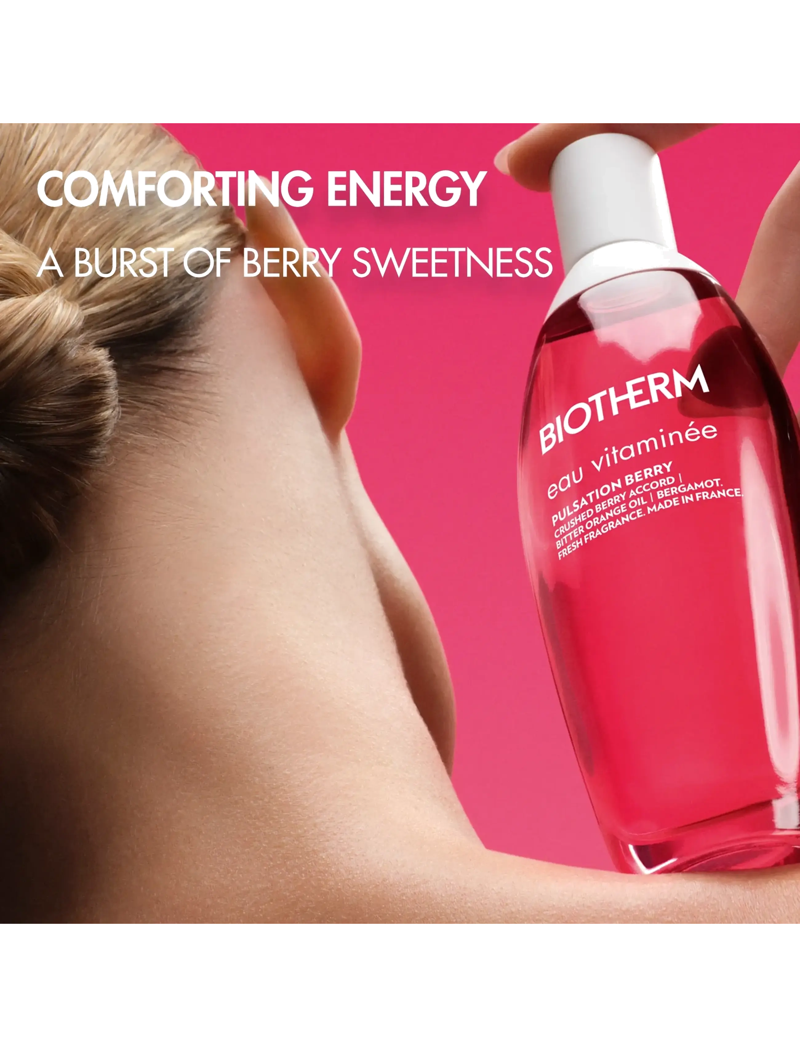 Biotherm - Biotherm Eau Vitaminée Pulsation Berry Body Mist 100ml - parfumer - clear - 5