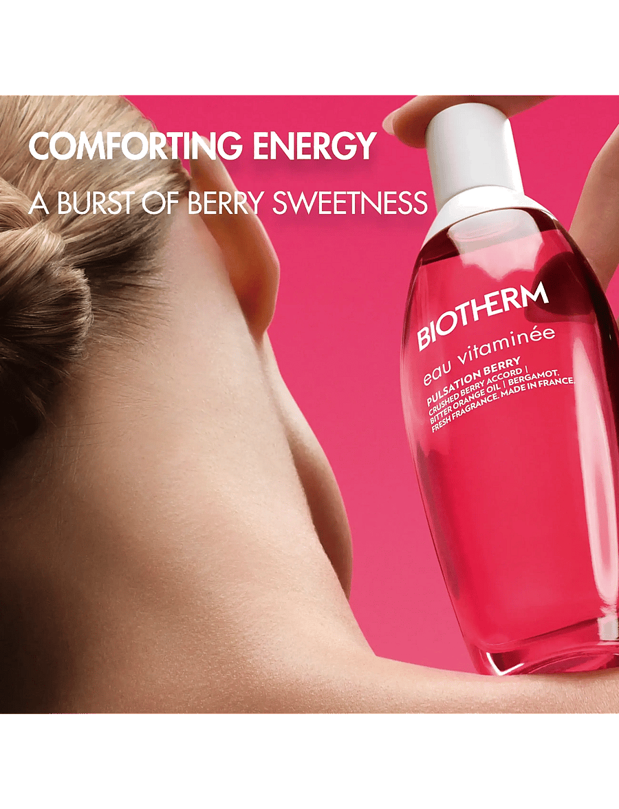 Biotherm - Biotherm Eau Vitaminée Pulsation Berry Body Mist 100ml - parfym - clear - 5
