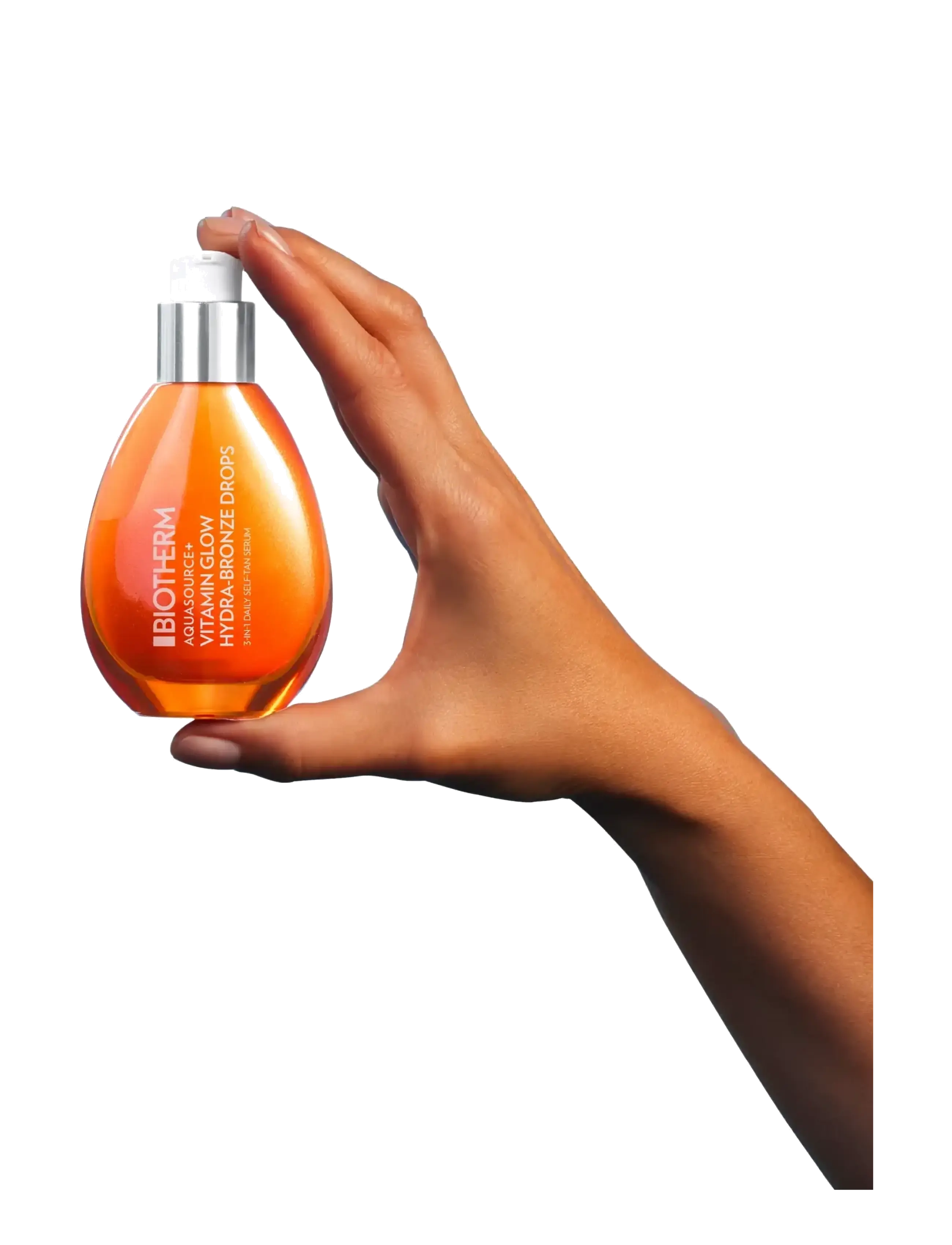 Biotherm Aquasource+ Vitamin Glow Hydra-Bronze Drops brun utan sol dam – bild 2