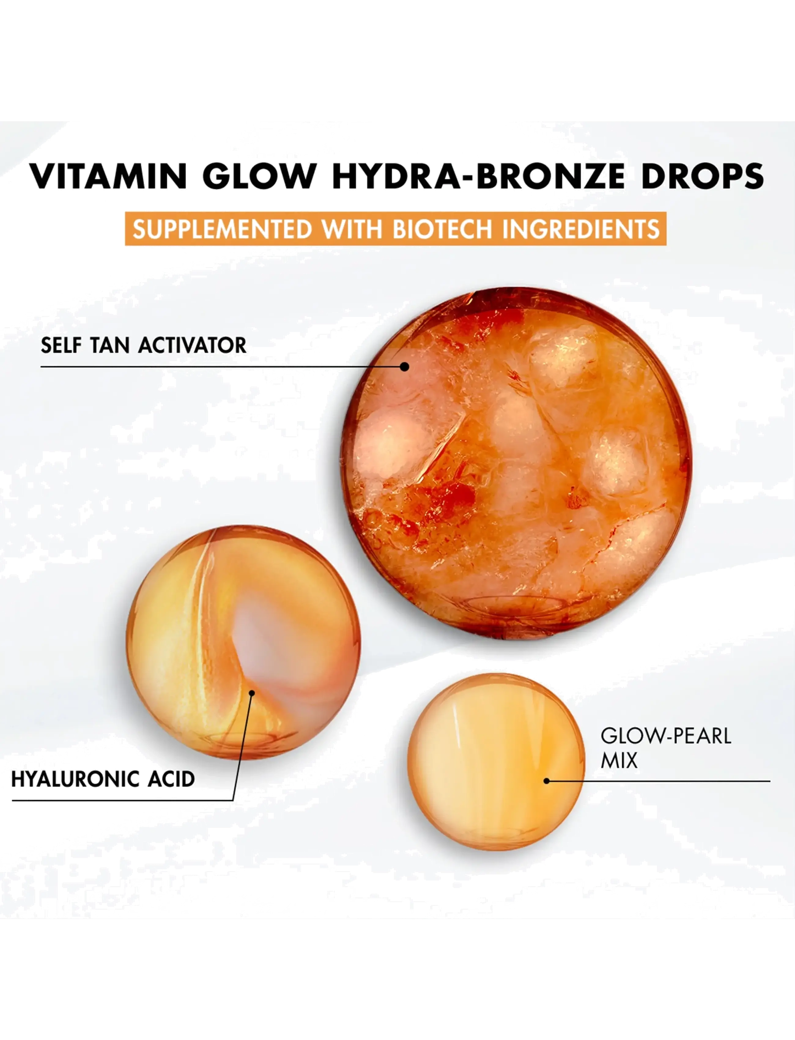 Biotherm - Biotherm Aquasource+ Vitamin Glow Hydra-Bronze Drops - droppar - clear - 2